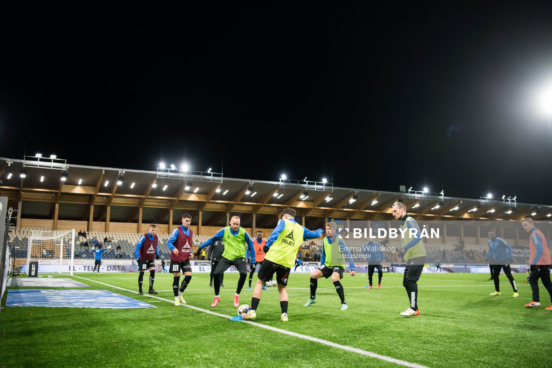 Sirius innan fotbollsmatchen i Allsvenskan mellan Sirius