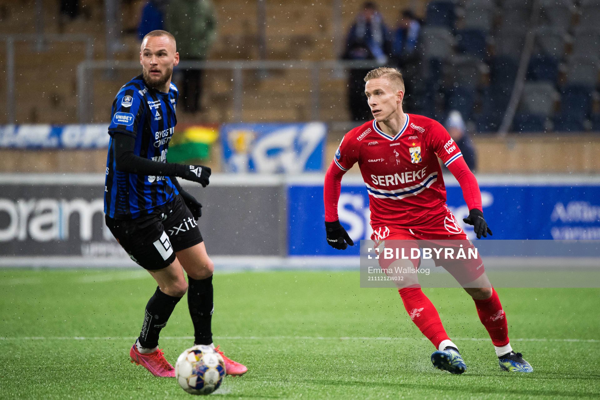 Sirius Adam Ståhl och IFK Göteborgs Oscar Wendt