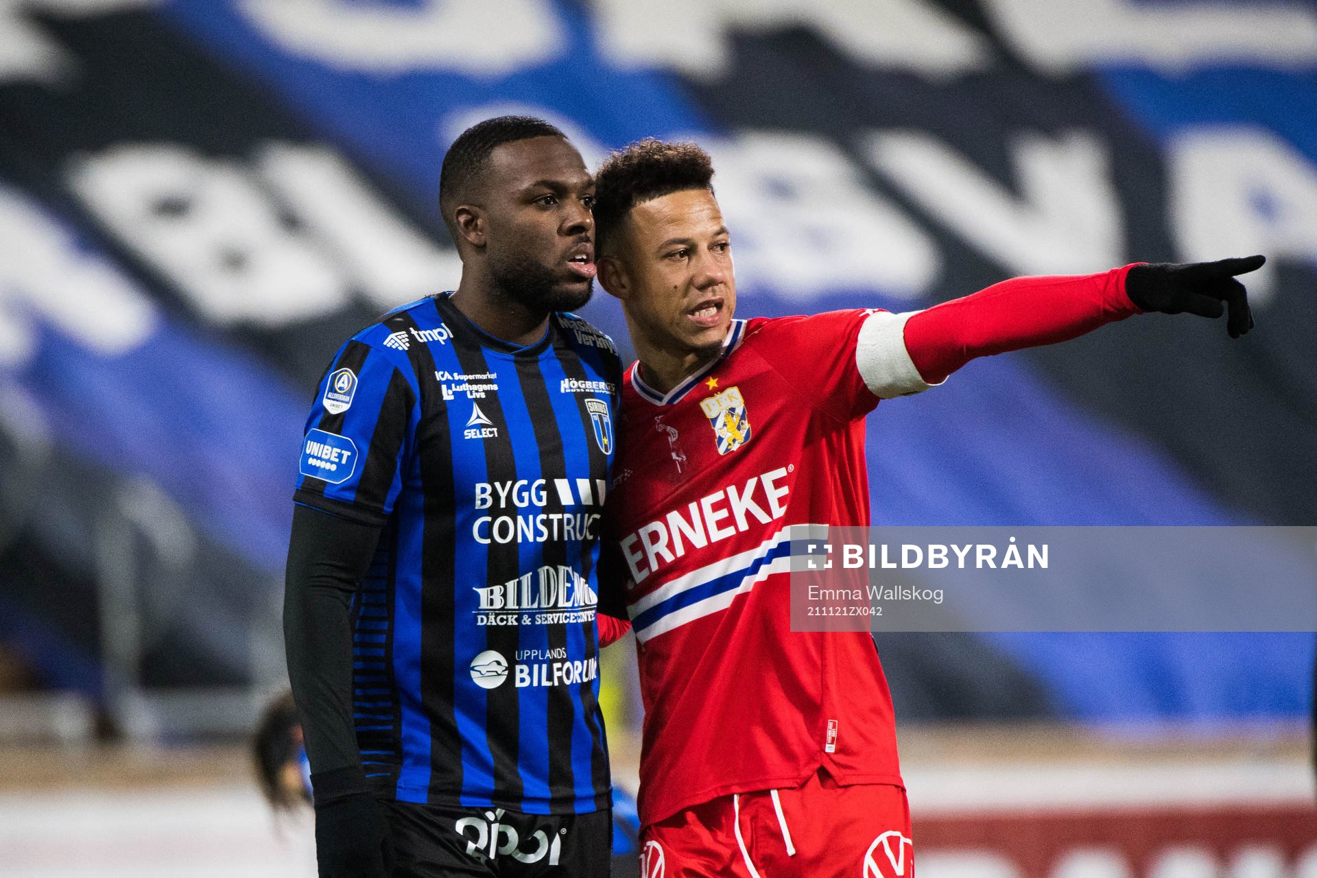 Sirius Christian Kouakou och IFK Göteborgs Robin Söder