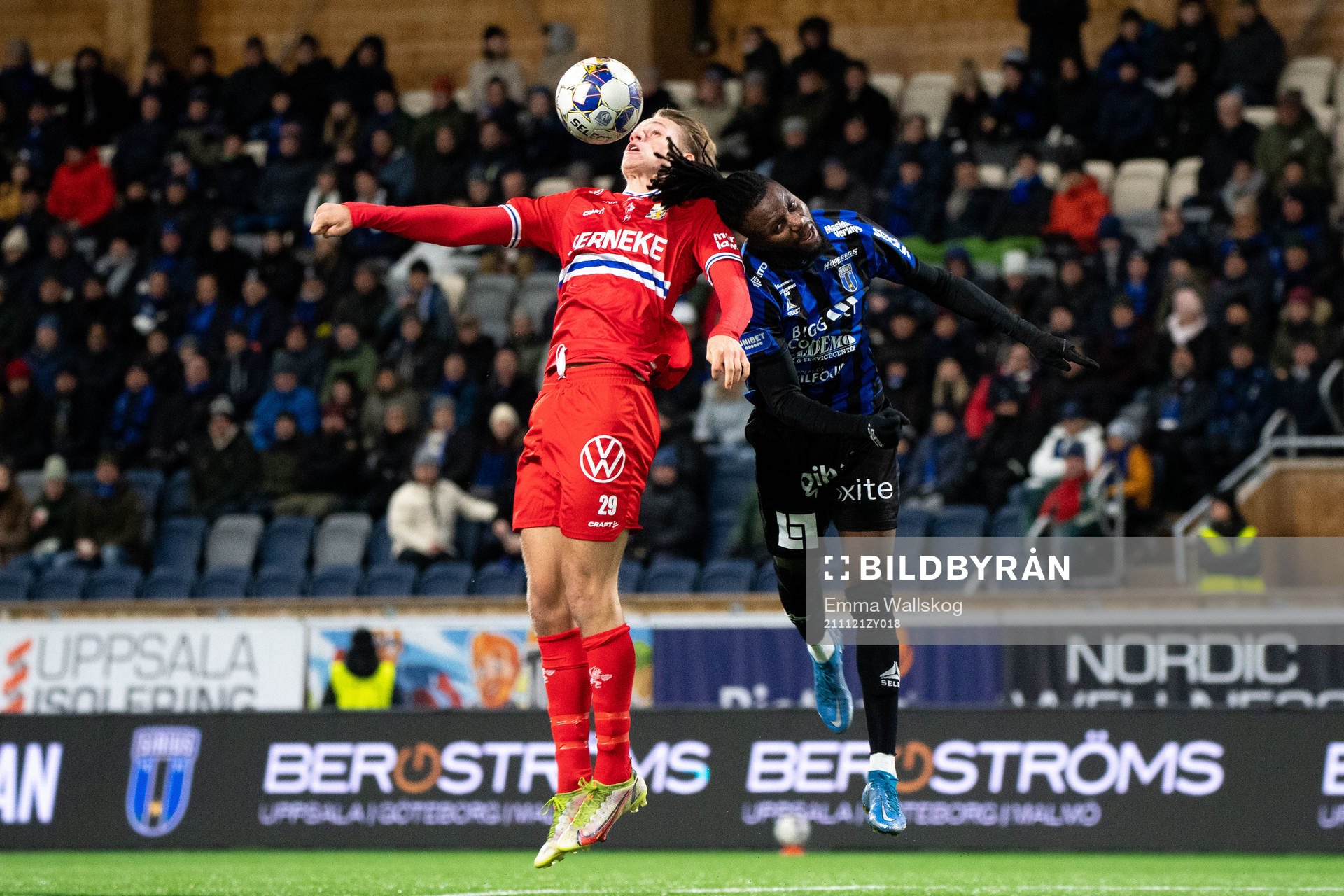 IFK Göteborgs Oscar Vilhelmsson och Sirius Joseph Colley