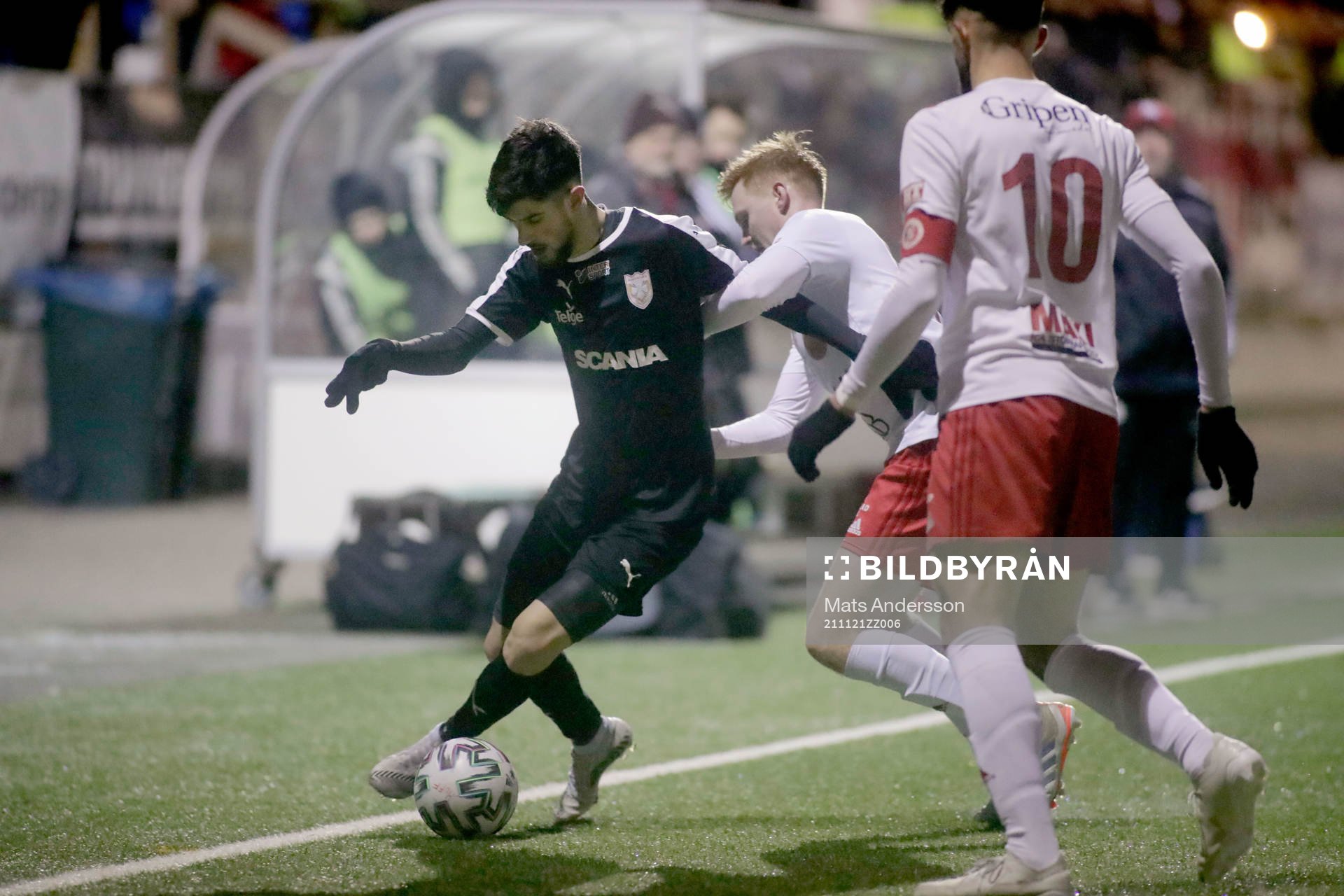 Assyriska Christian Aphrem och Hudiksvall Pelle Hedlund