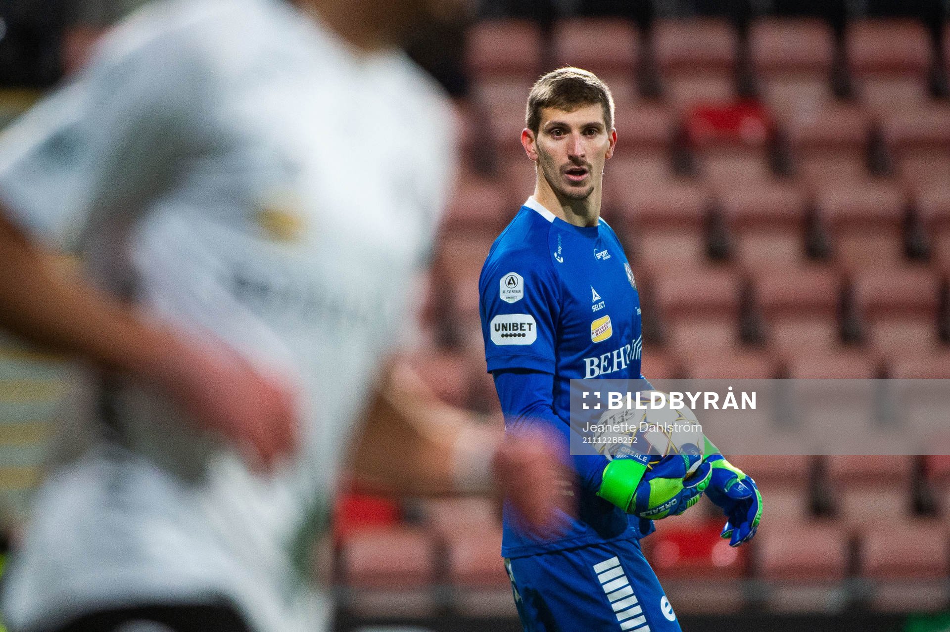 Örebros målvakt Bobby Allain