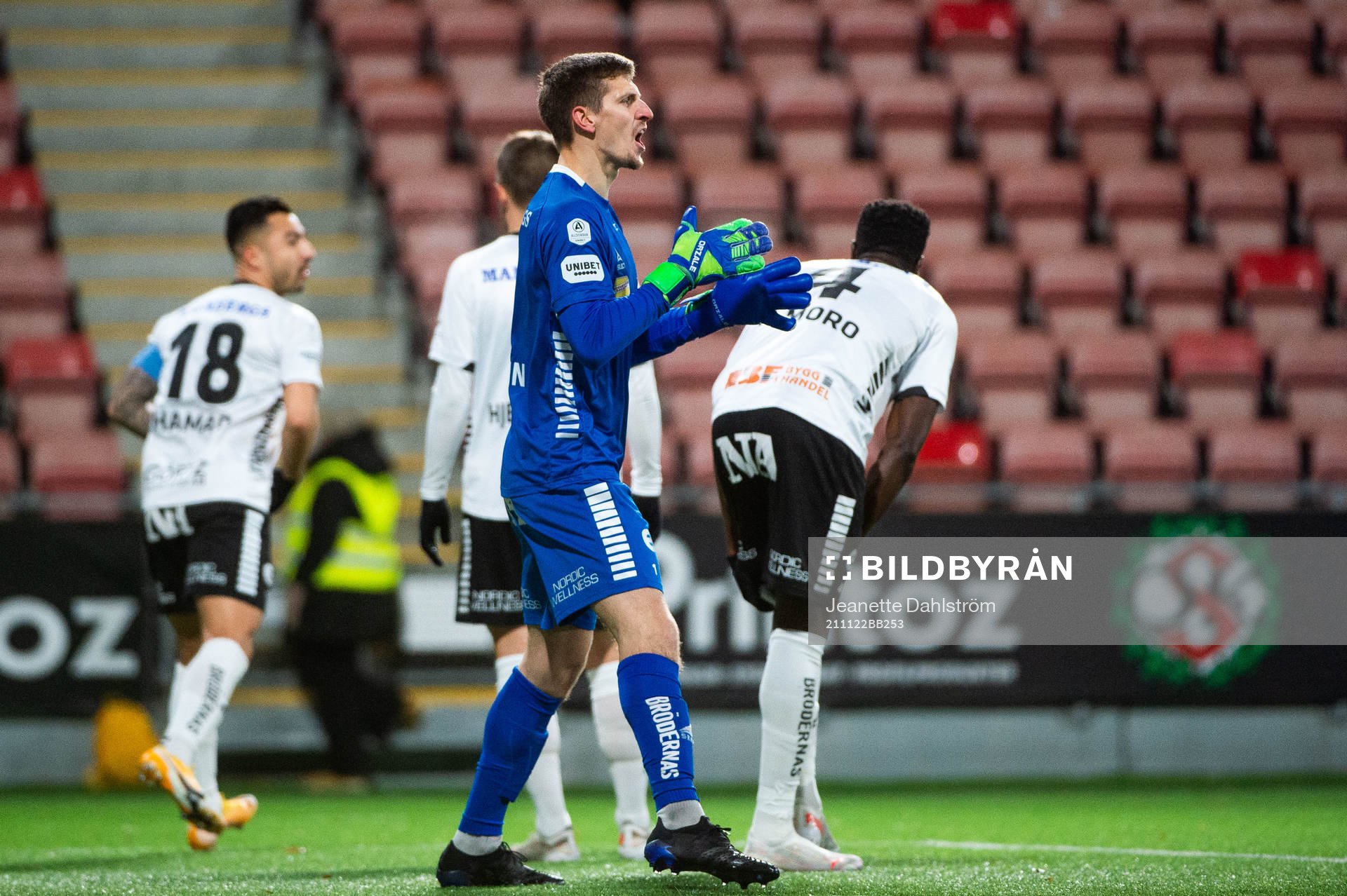 Örebros målvakt Bobby Allain