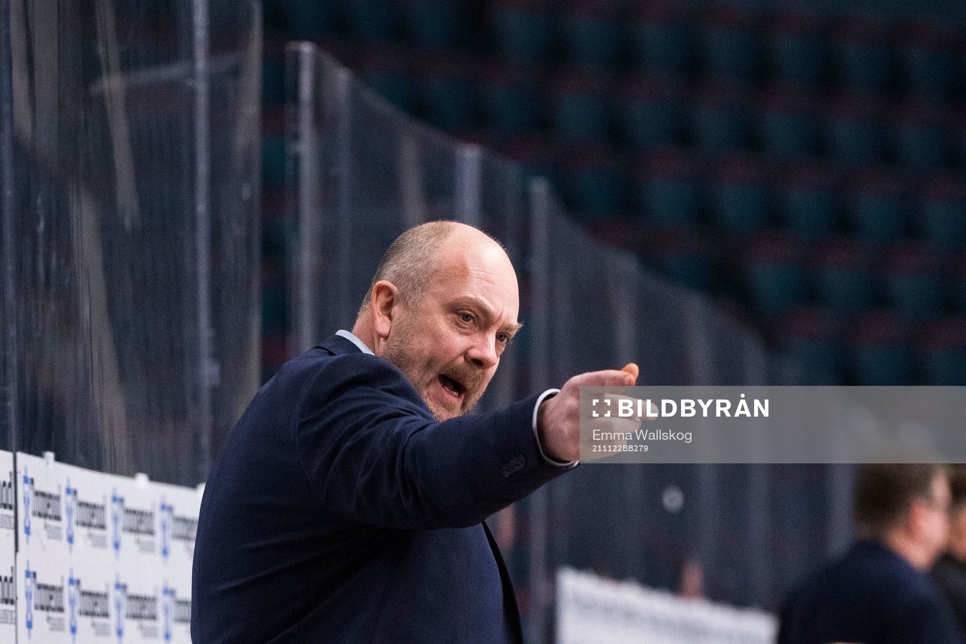 Djurgårdens tränare Rickard Hårdstam