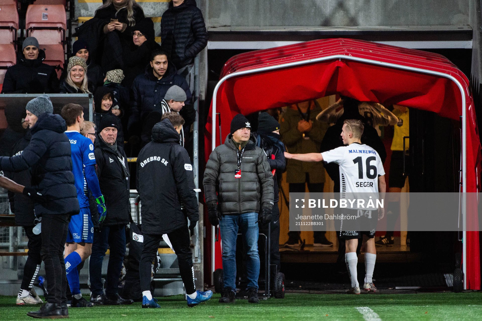 Örebros David Seger deppar
