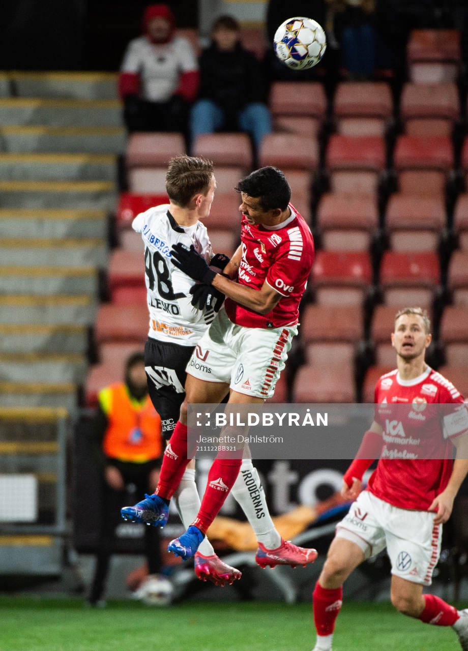 Örebros Noel Milleskog och Kalmars Romario Pereira Sipiao