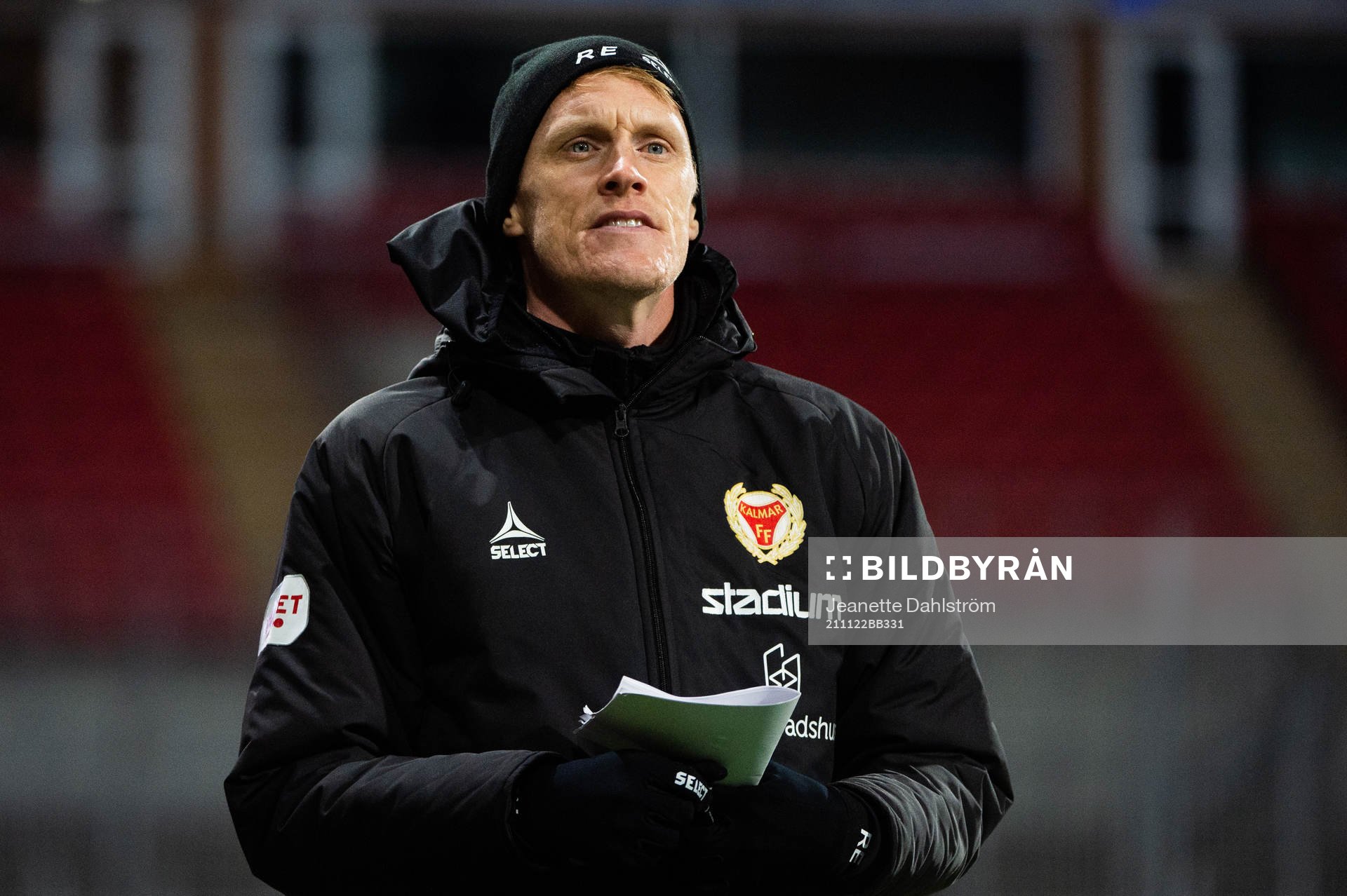 Kalmars tränare Rasmus Elm