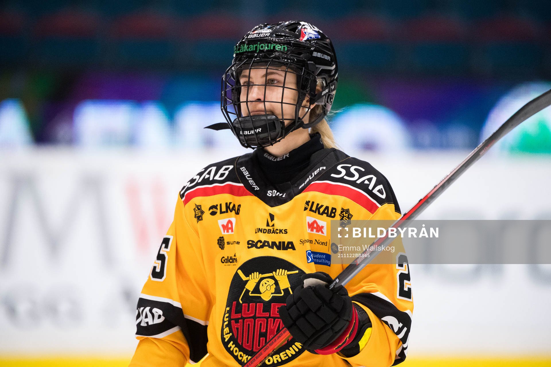 Luleås Wilma Hjelm deppar