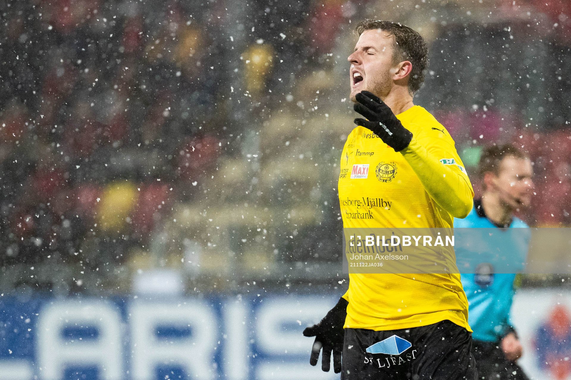 Mjällbys Joel Nilsson deppar