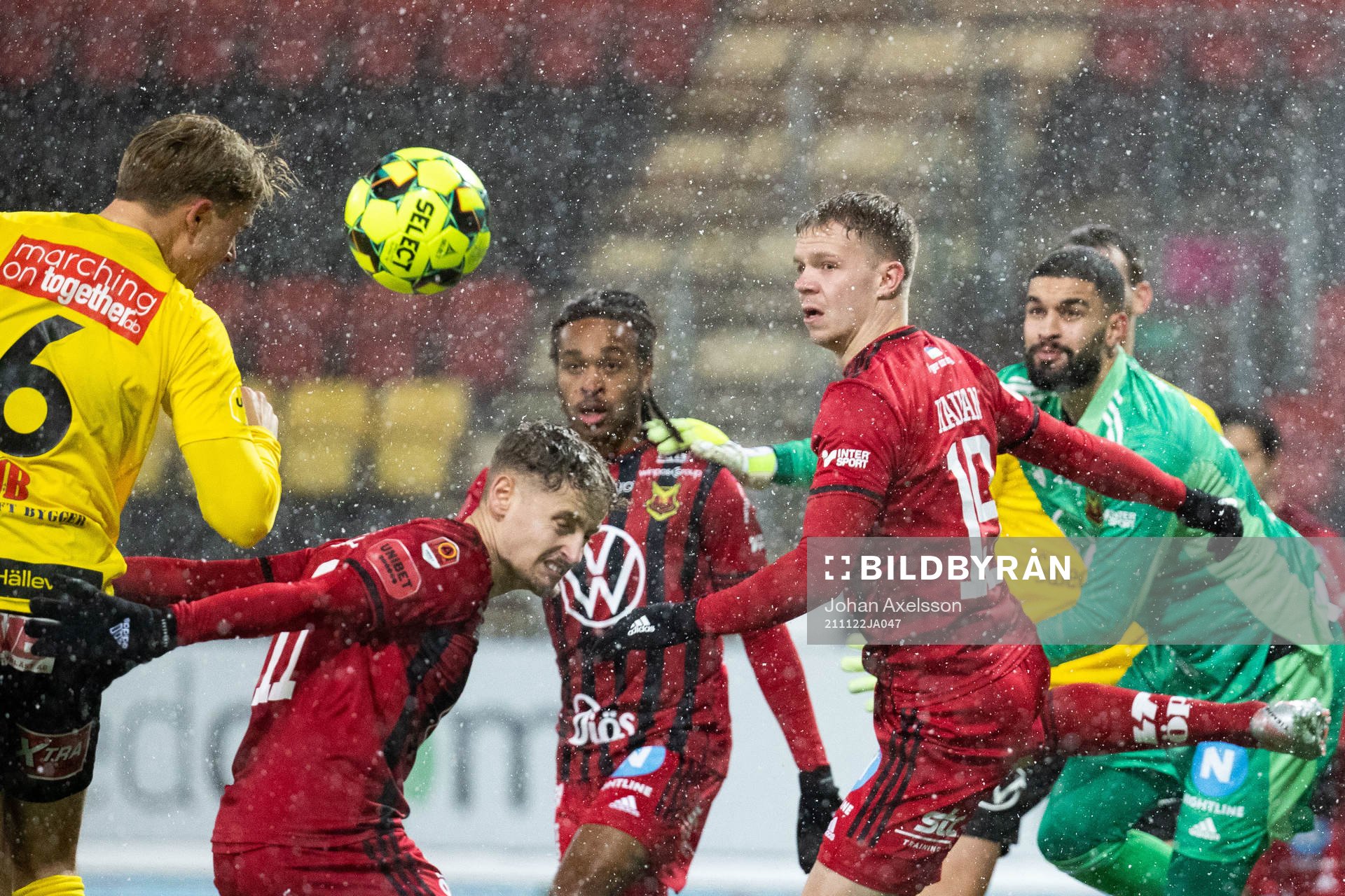 Östersunds Henrik Bellman och Eirik Haugan