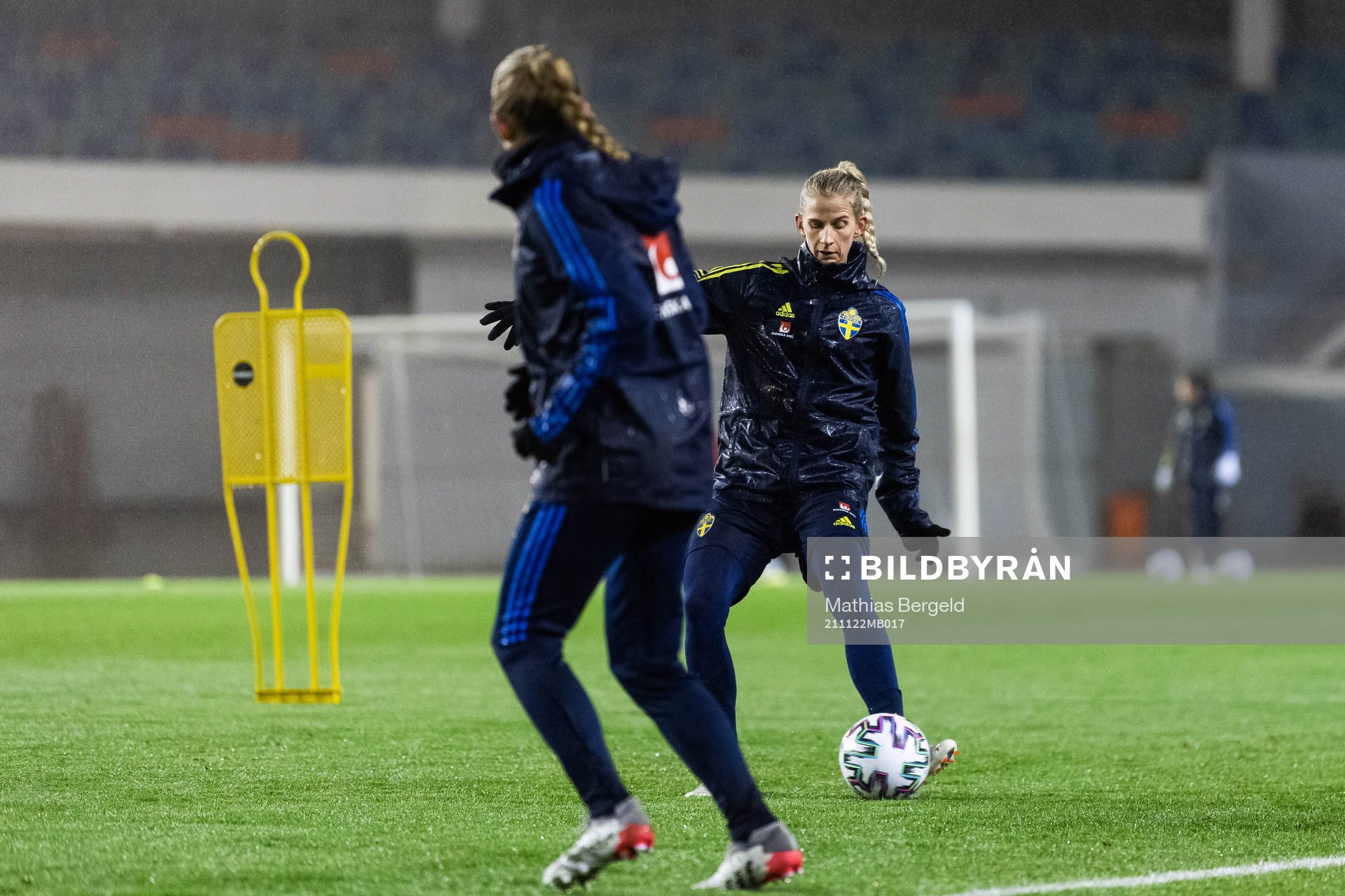 Sofia Jakobsson of the Swedish women's national football