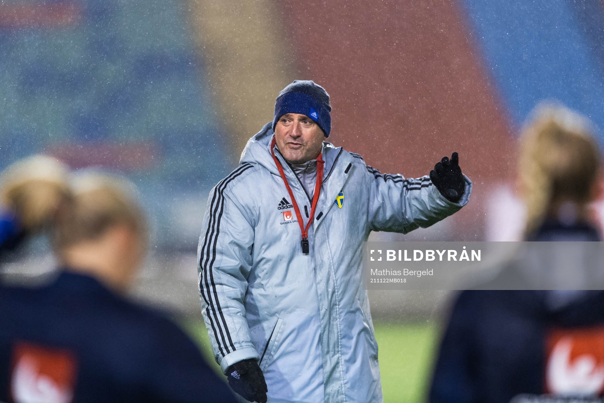 Magnus Wikman, assistant coach of the Swedish women's