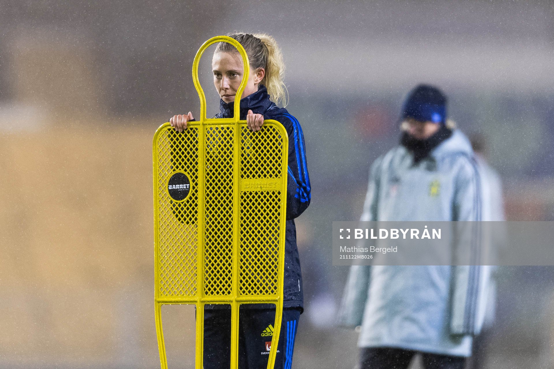 Rebecka Blomqvist of the Swedish women's national football