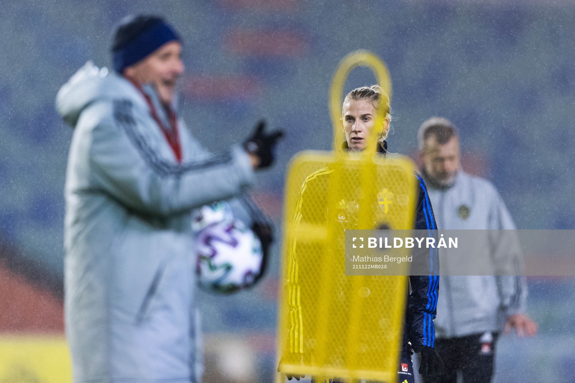 Sofia Jakobsson of the Swedish women's national football