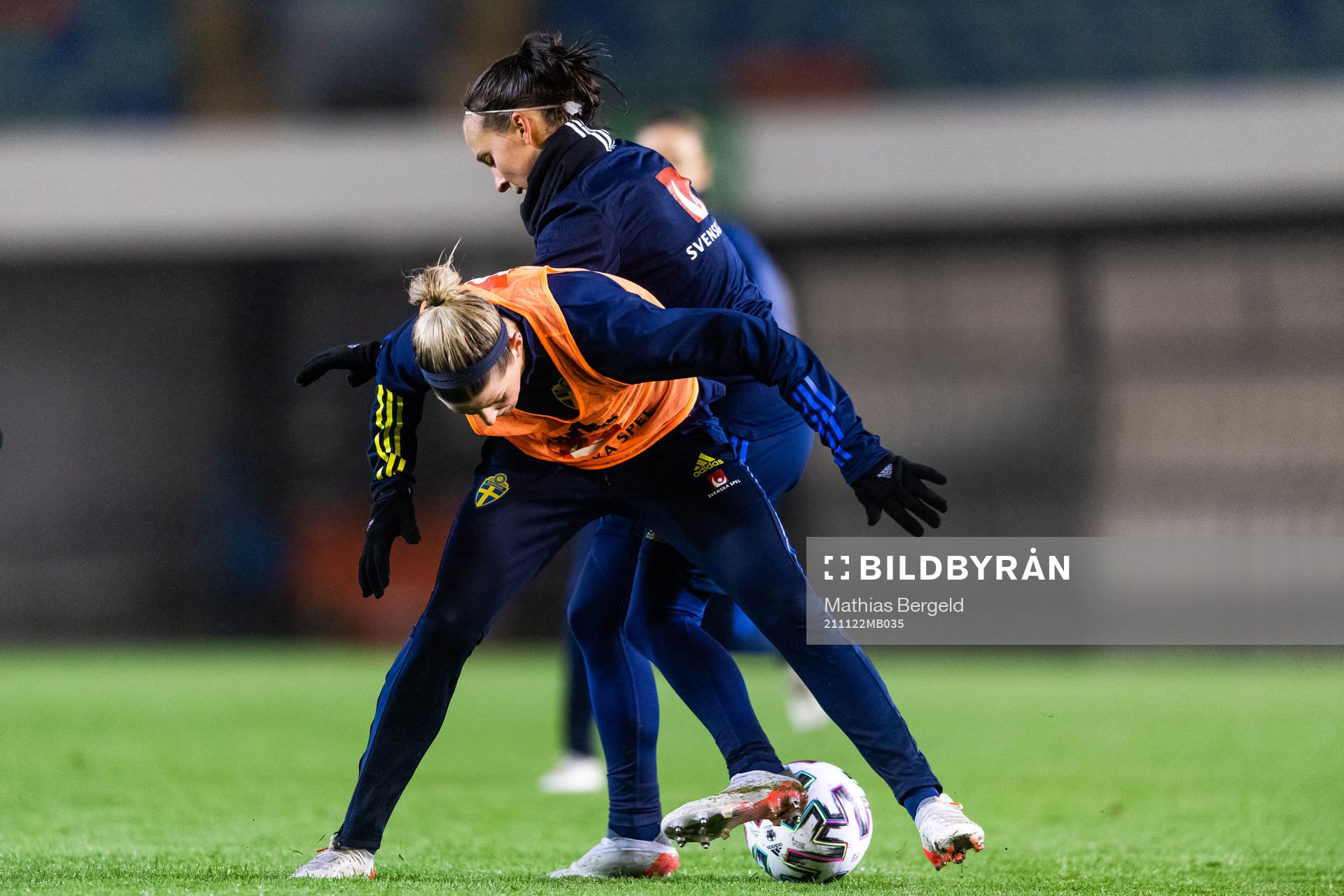 Olivia Schough and Julia Zigiotti Olme of the Swedish