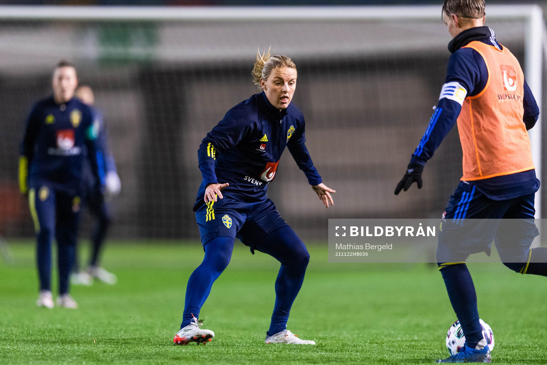 Mimmi Larsson of the Swedish women's national football team