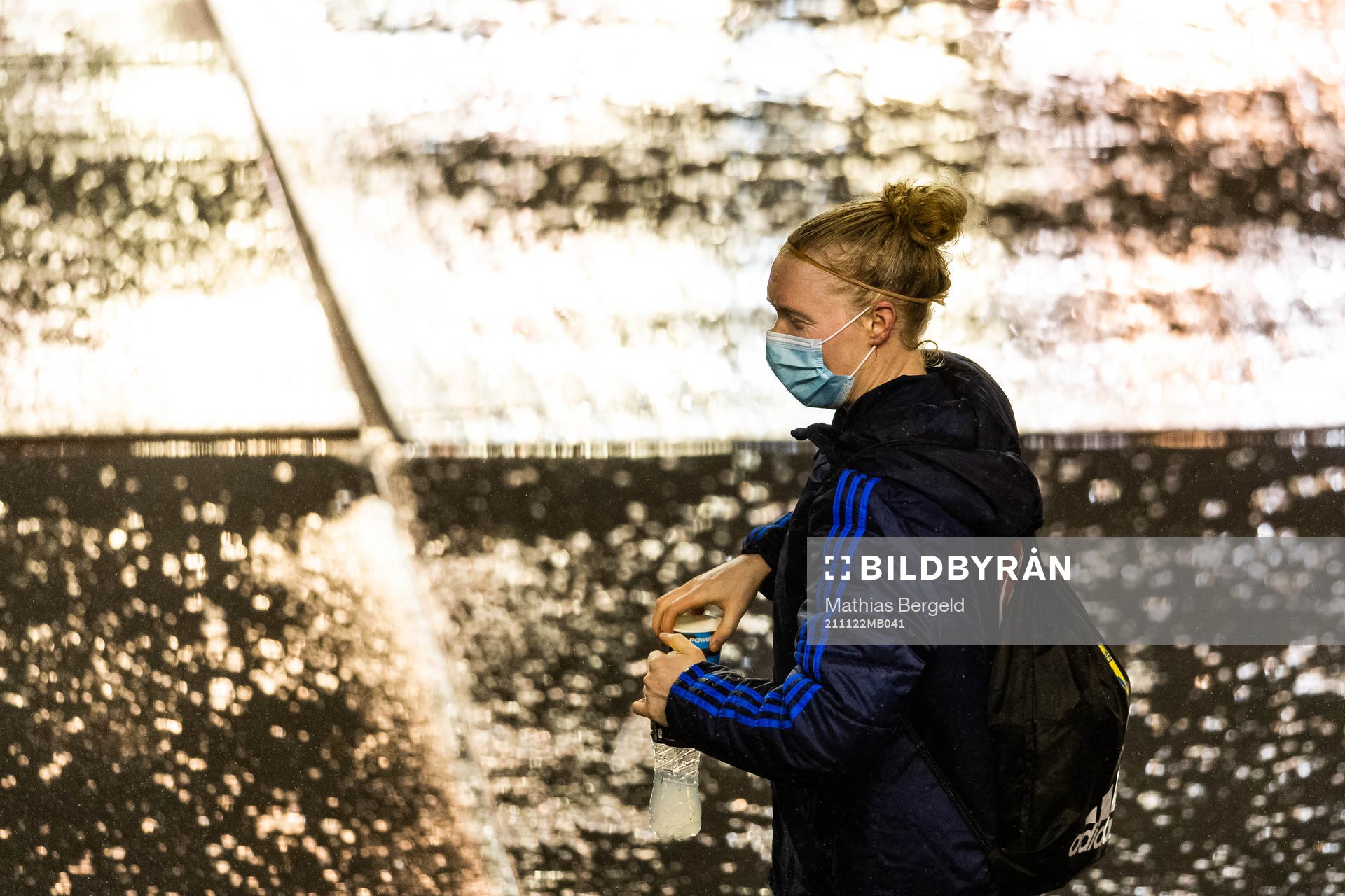 Goalkeeper Hedvig Lindahl of the Swedish women's national