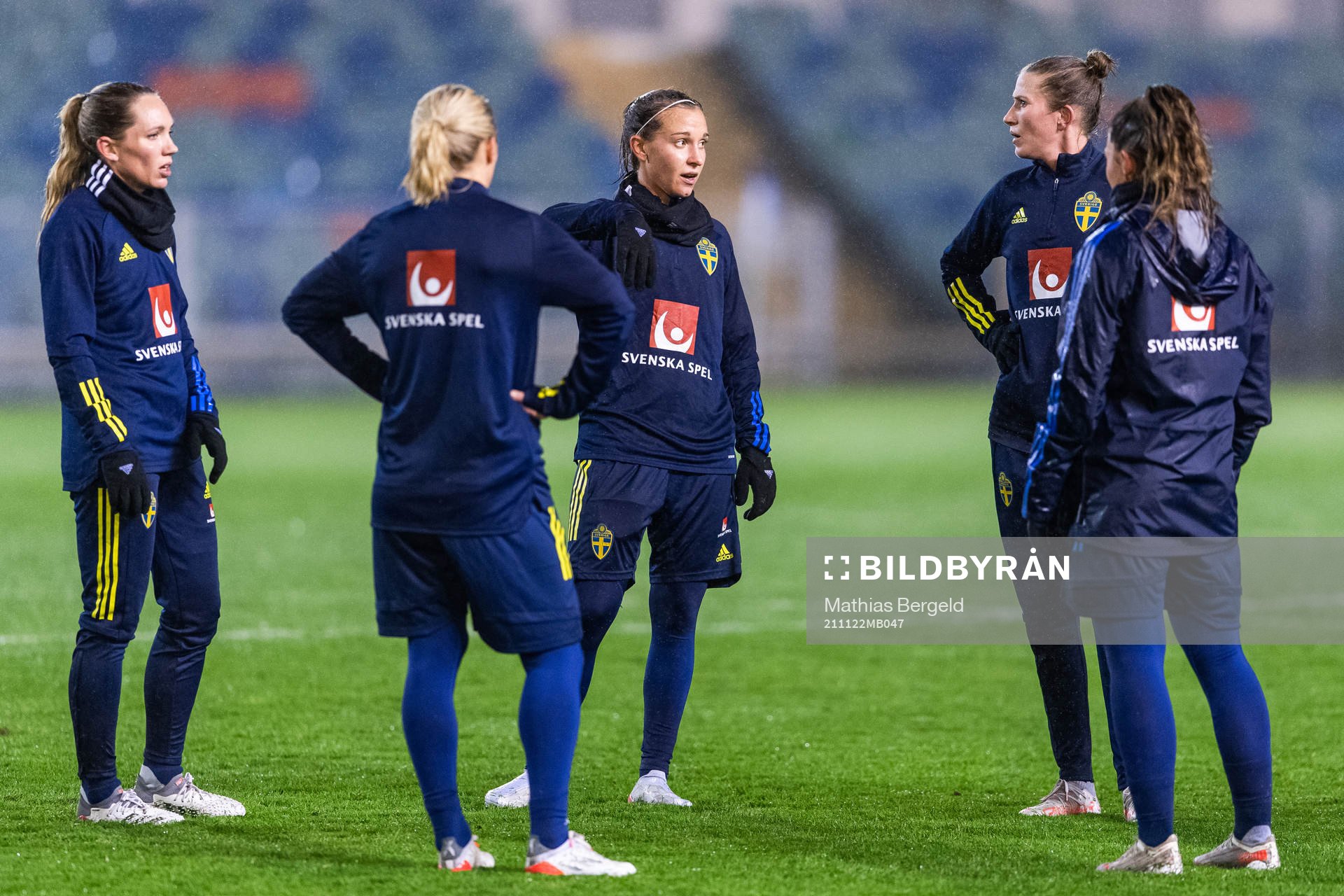 Elin Rubensson, Julia Zigiotti Olme and Emma Berglund of