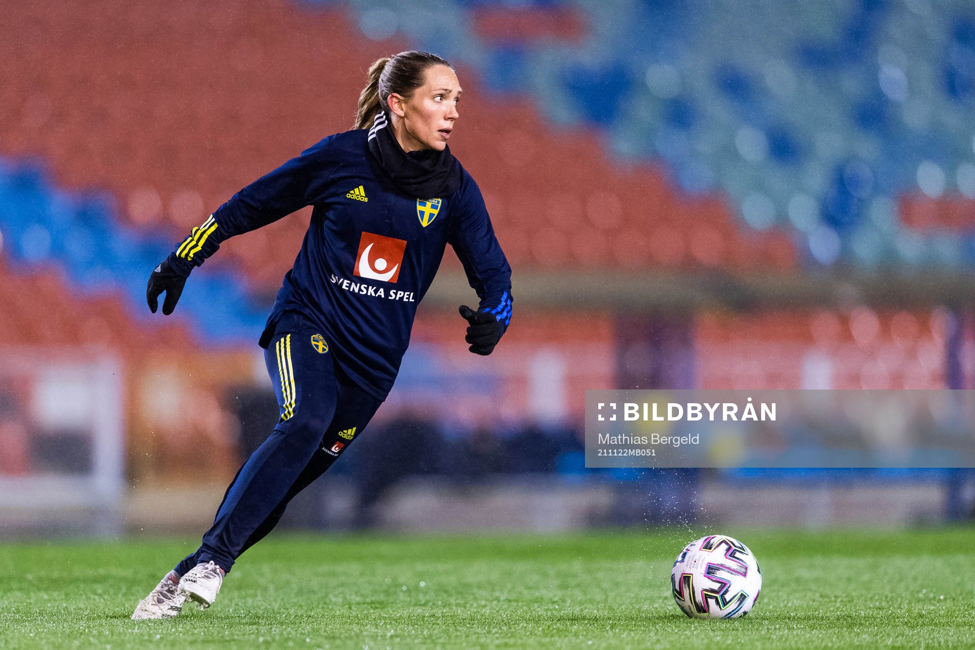 Elin Rubensson of the Swedish women's national football team