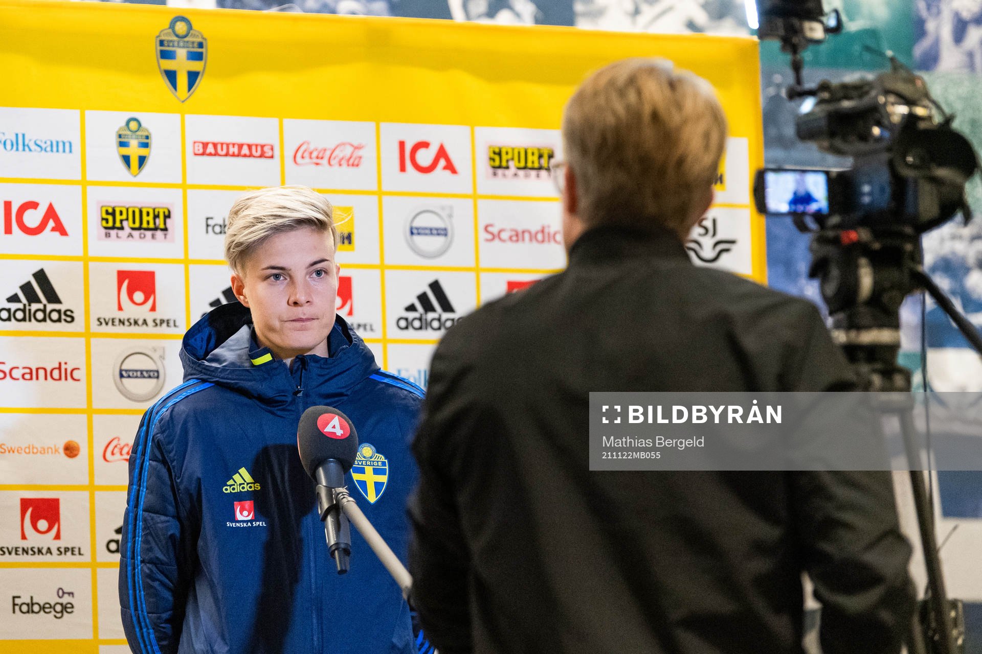 Lina Hurtig of the Swedish women's national football team