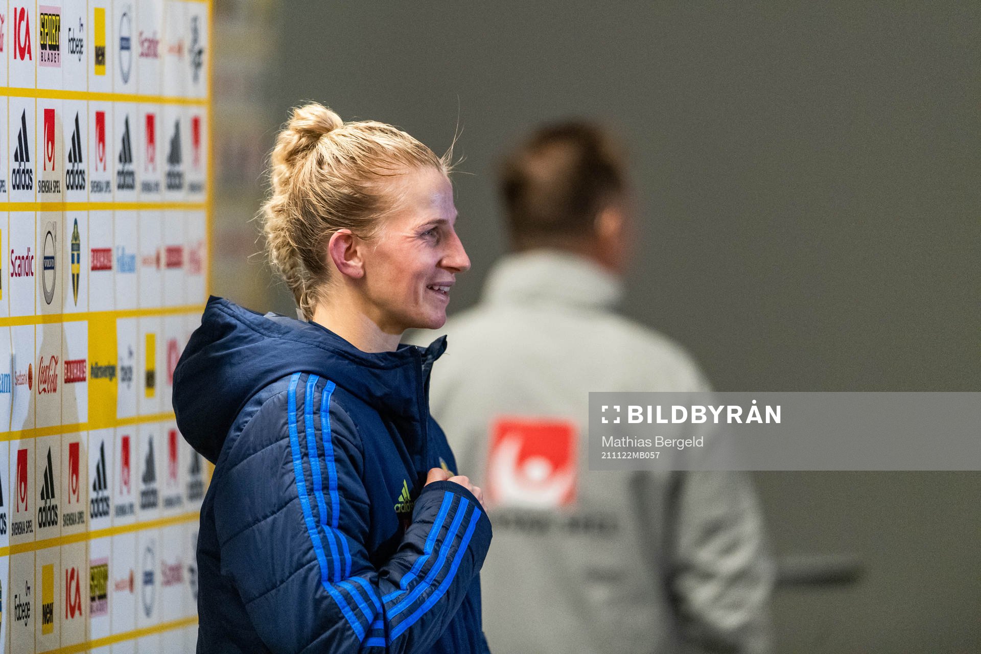 Sofia Jakobsson of the Swedish women's national football