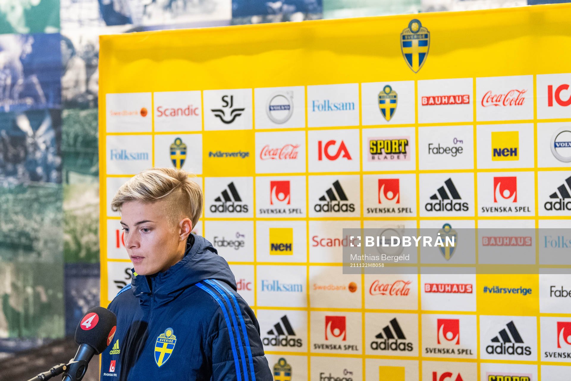 Lina Hurtig of the Swedish women's national football team