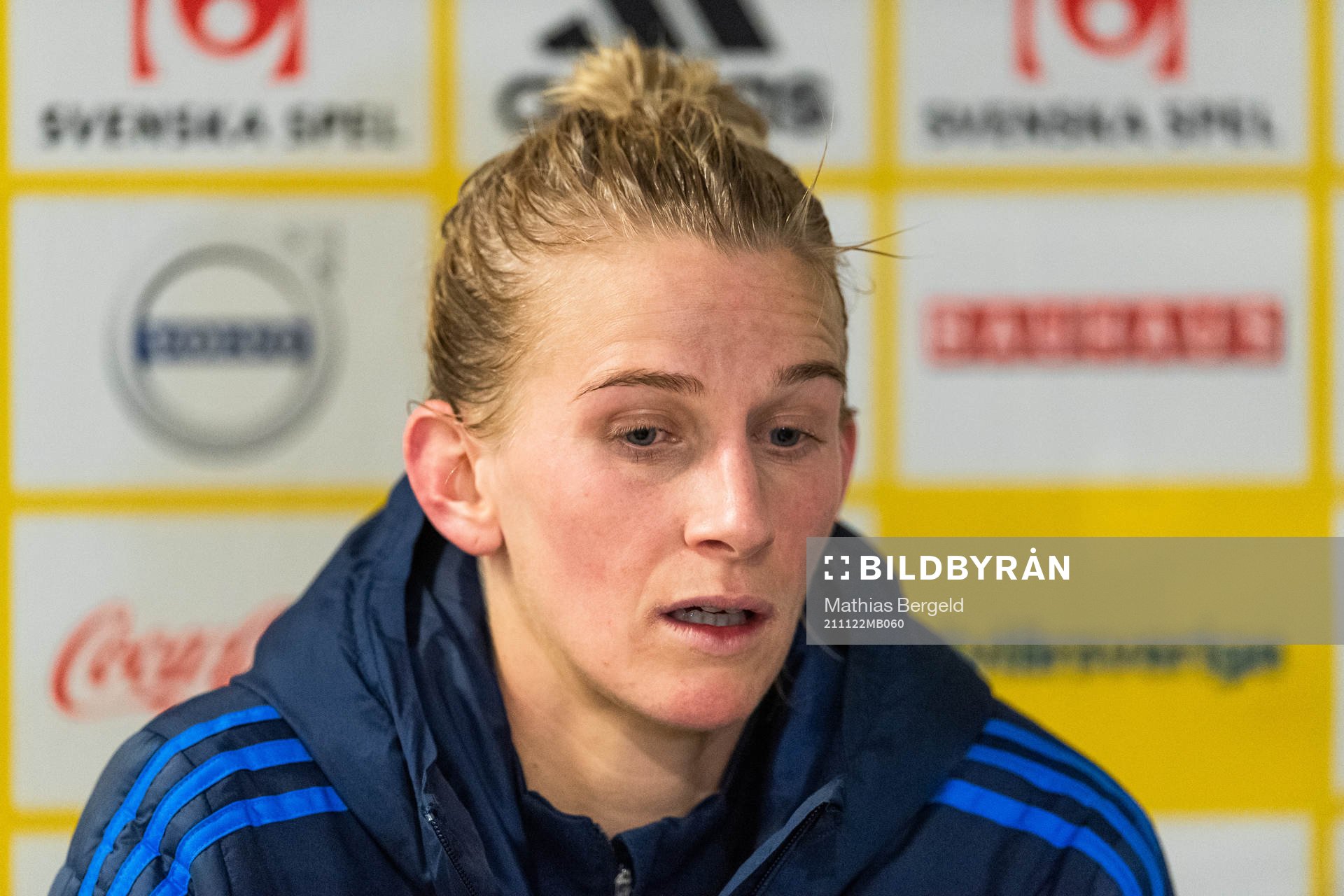 Sofia Jakobsson of the Swedish women's national football