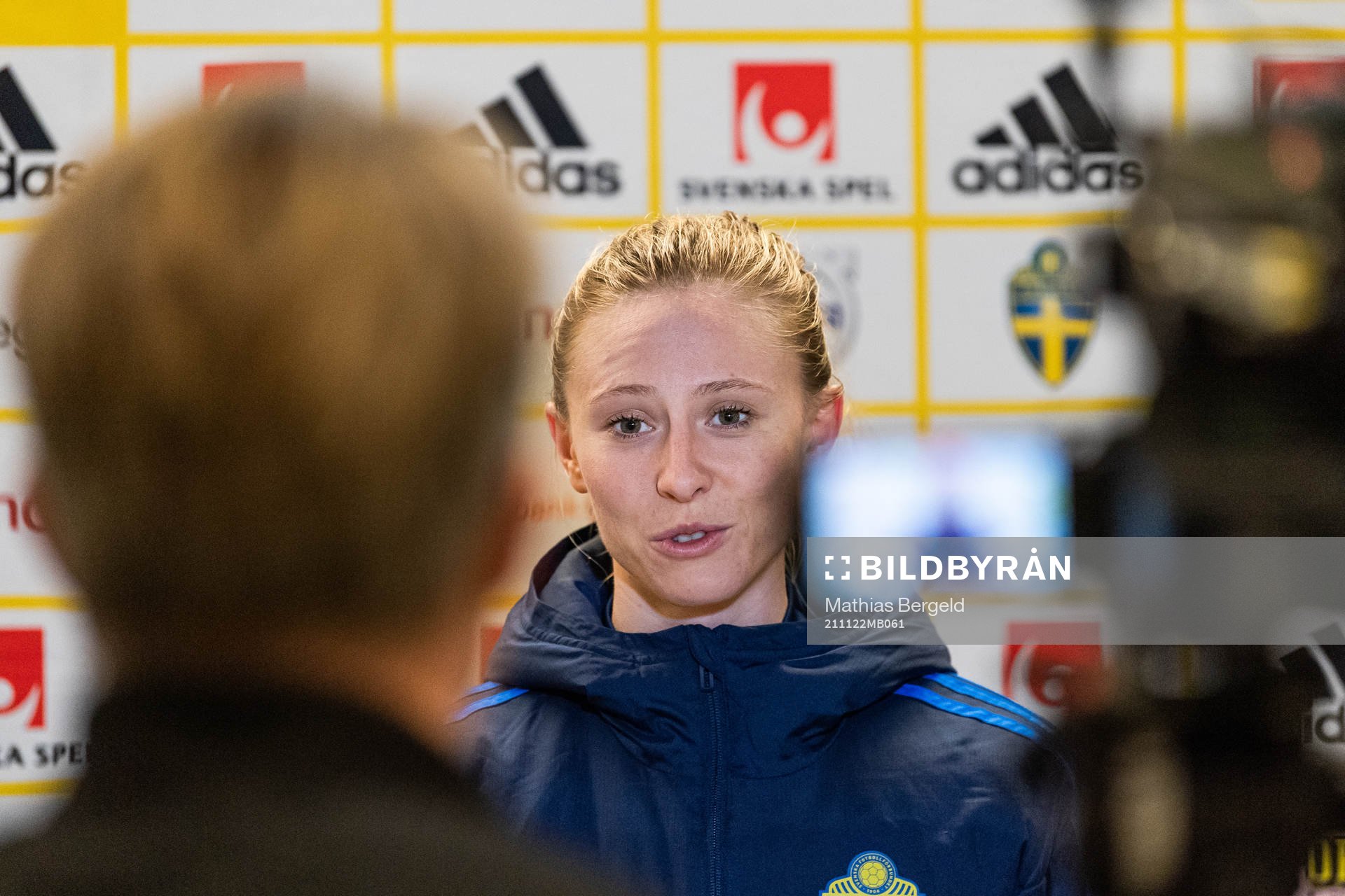 Rebecka Blomqvist of the Swedish women's national football