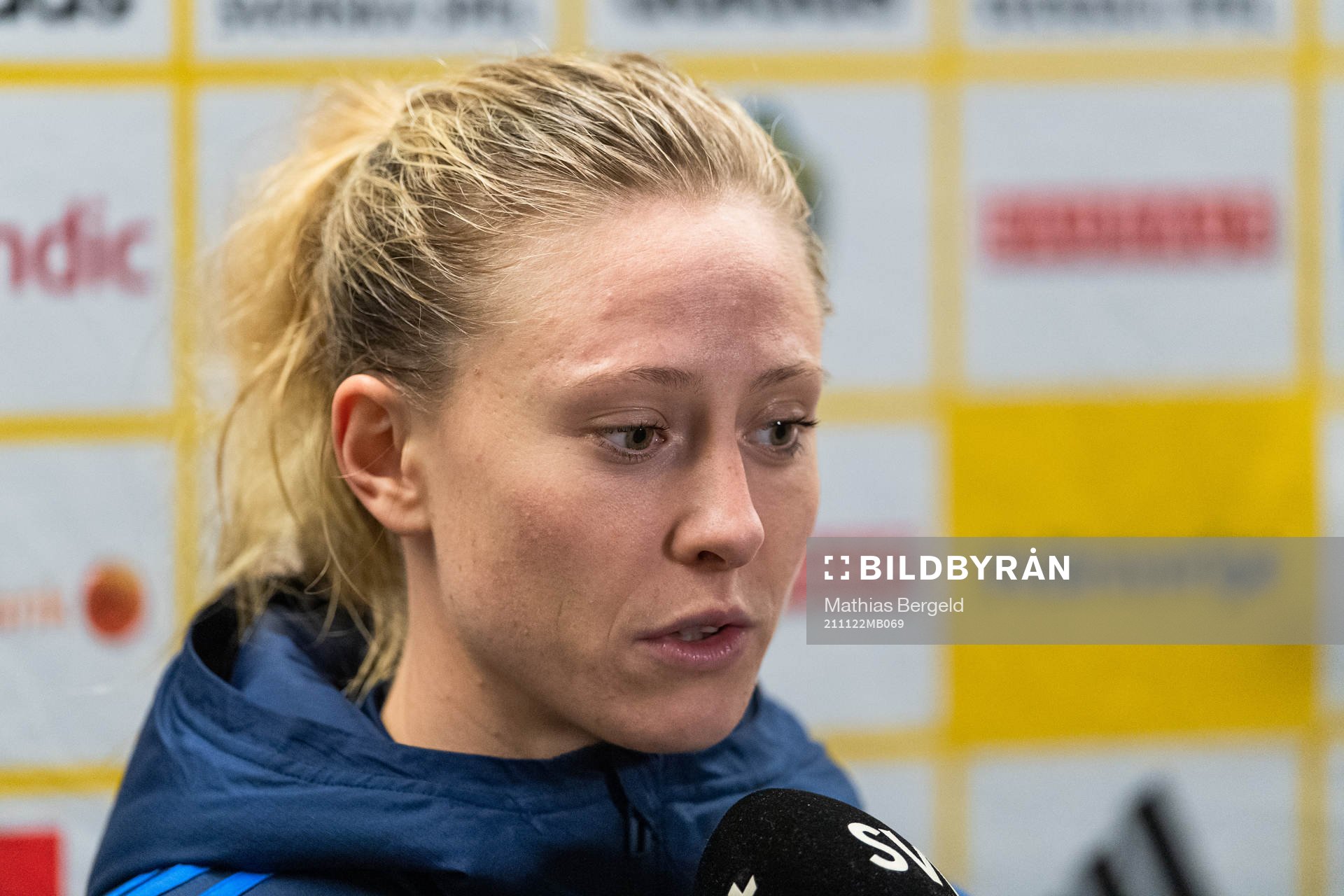 Rebecka Blomqvist of the Swedish women's national football