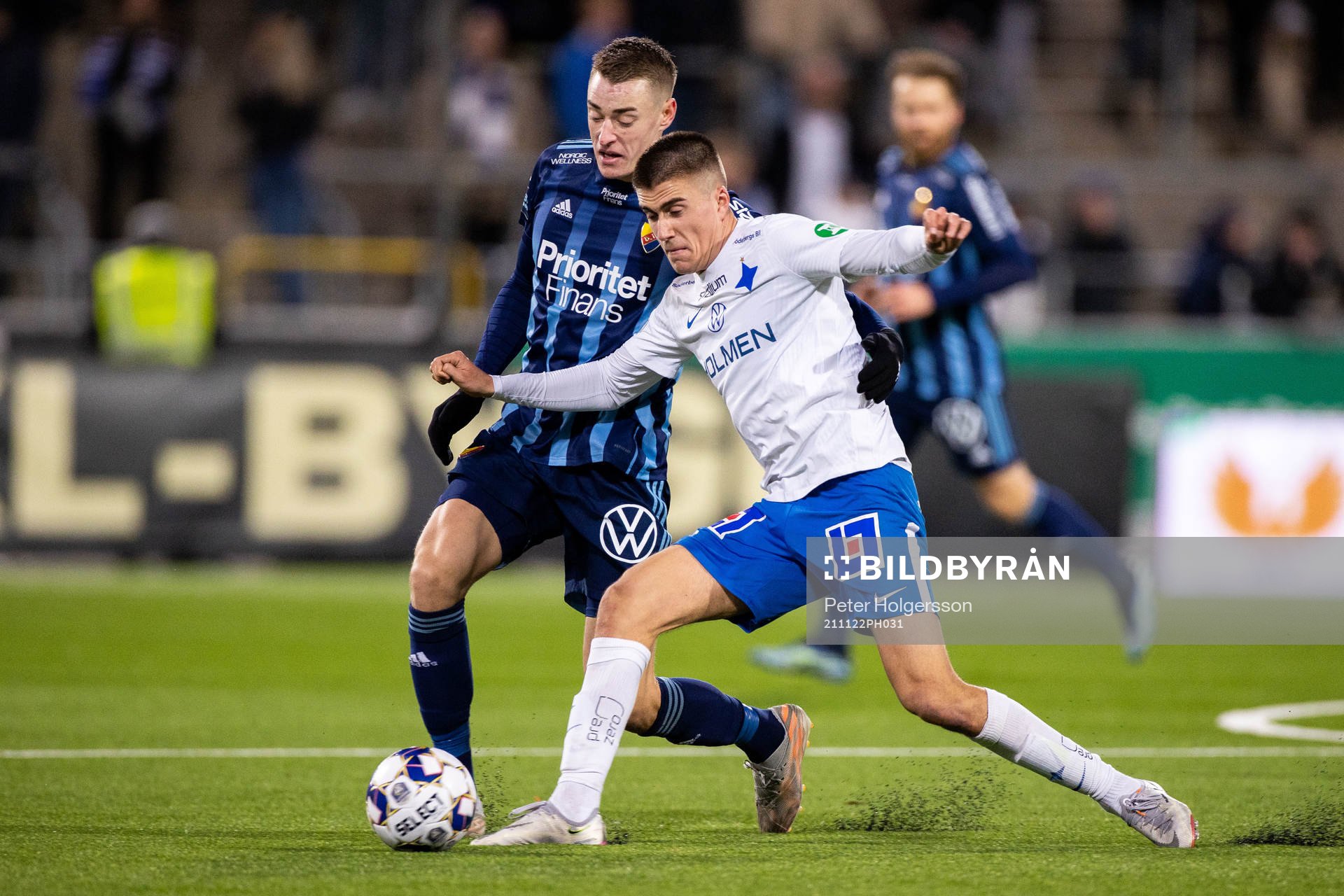 Djurgårdens Jesper Löfgren och IFK Norrköpings Carl
