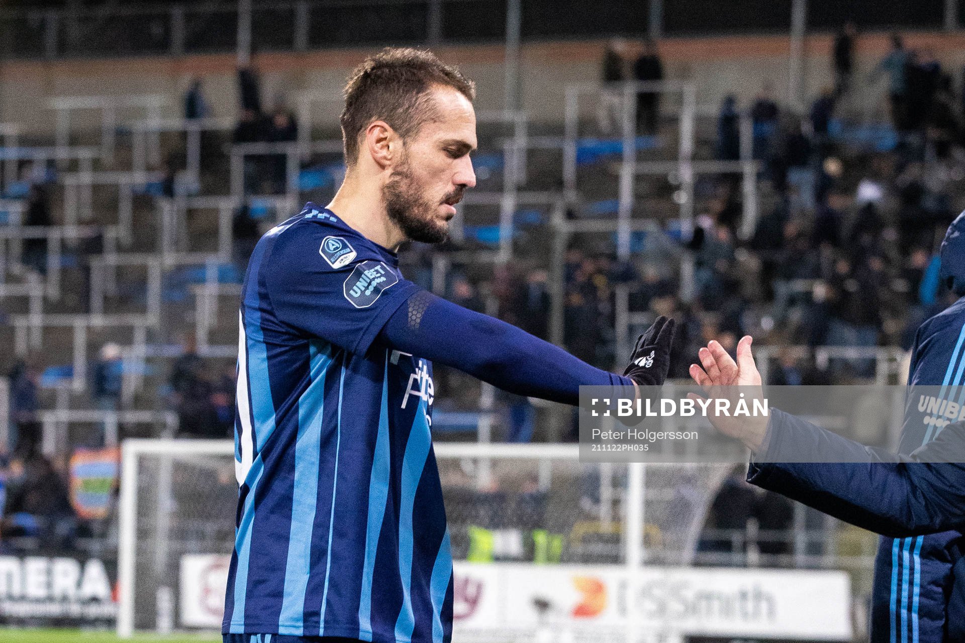 Djurgårdens Emir Kujovic deppar