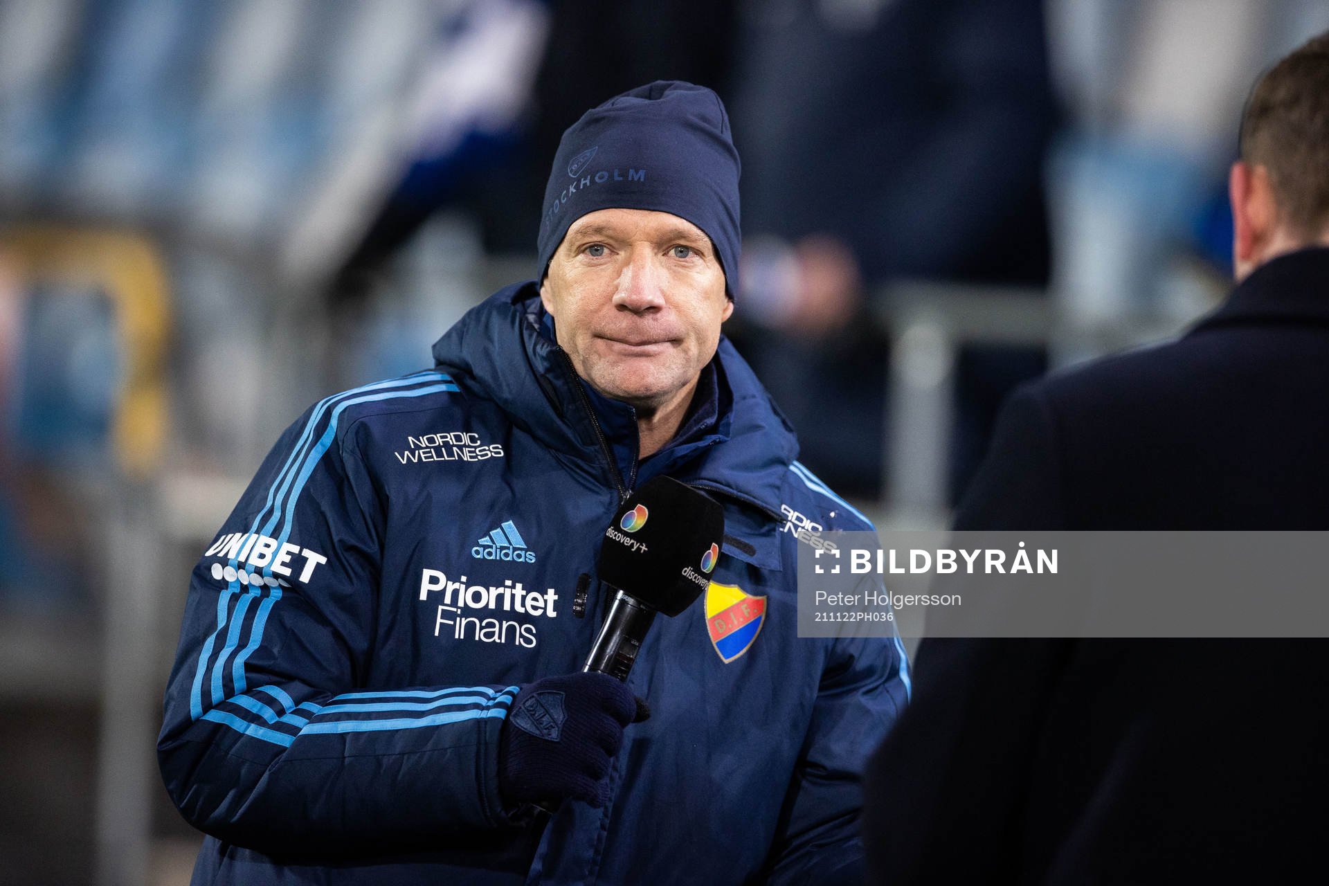 Djurgårdens tränare Kim Bergstrand