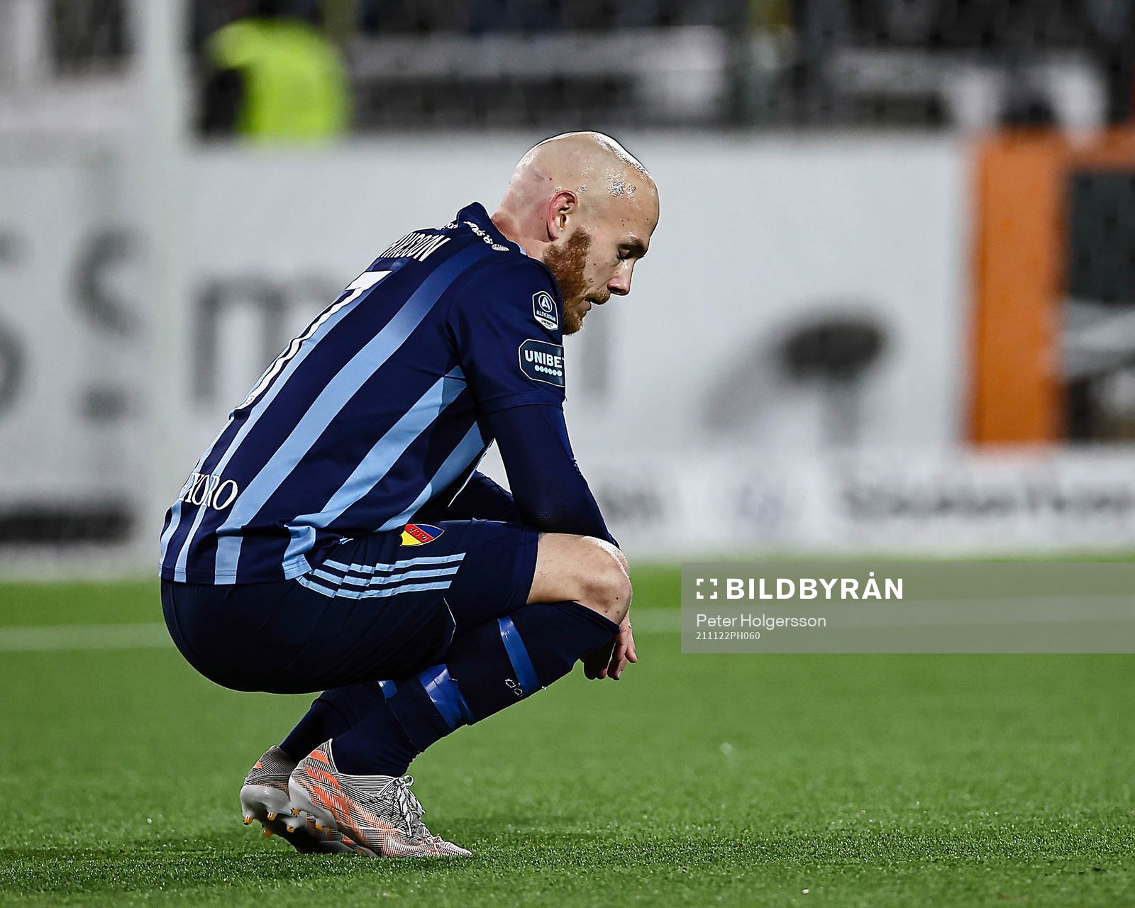 Djurgårdens Magnus Eriksson deppar