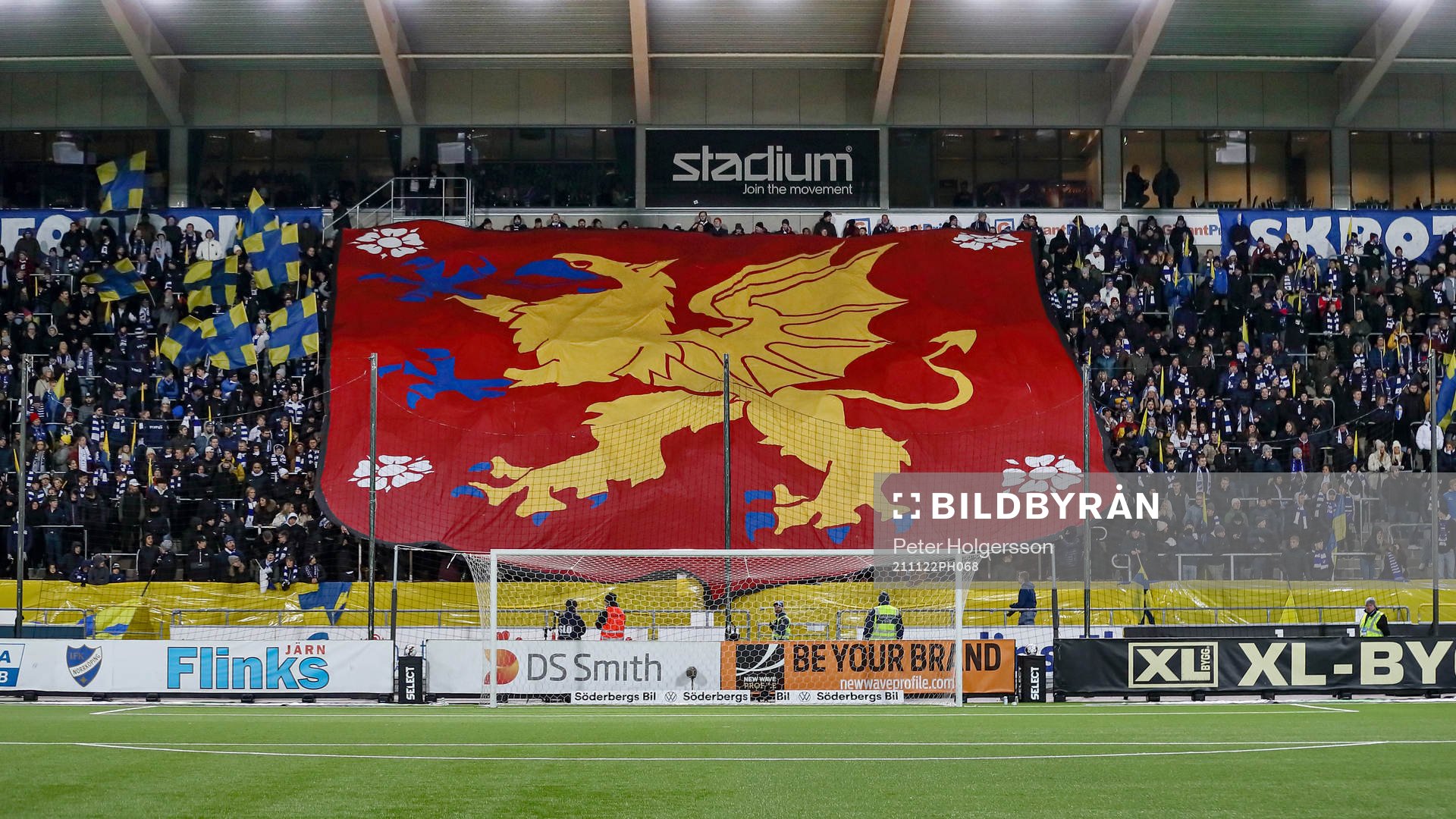 Tifo på Curva Nordahl