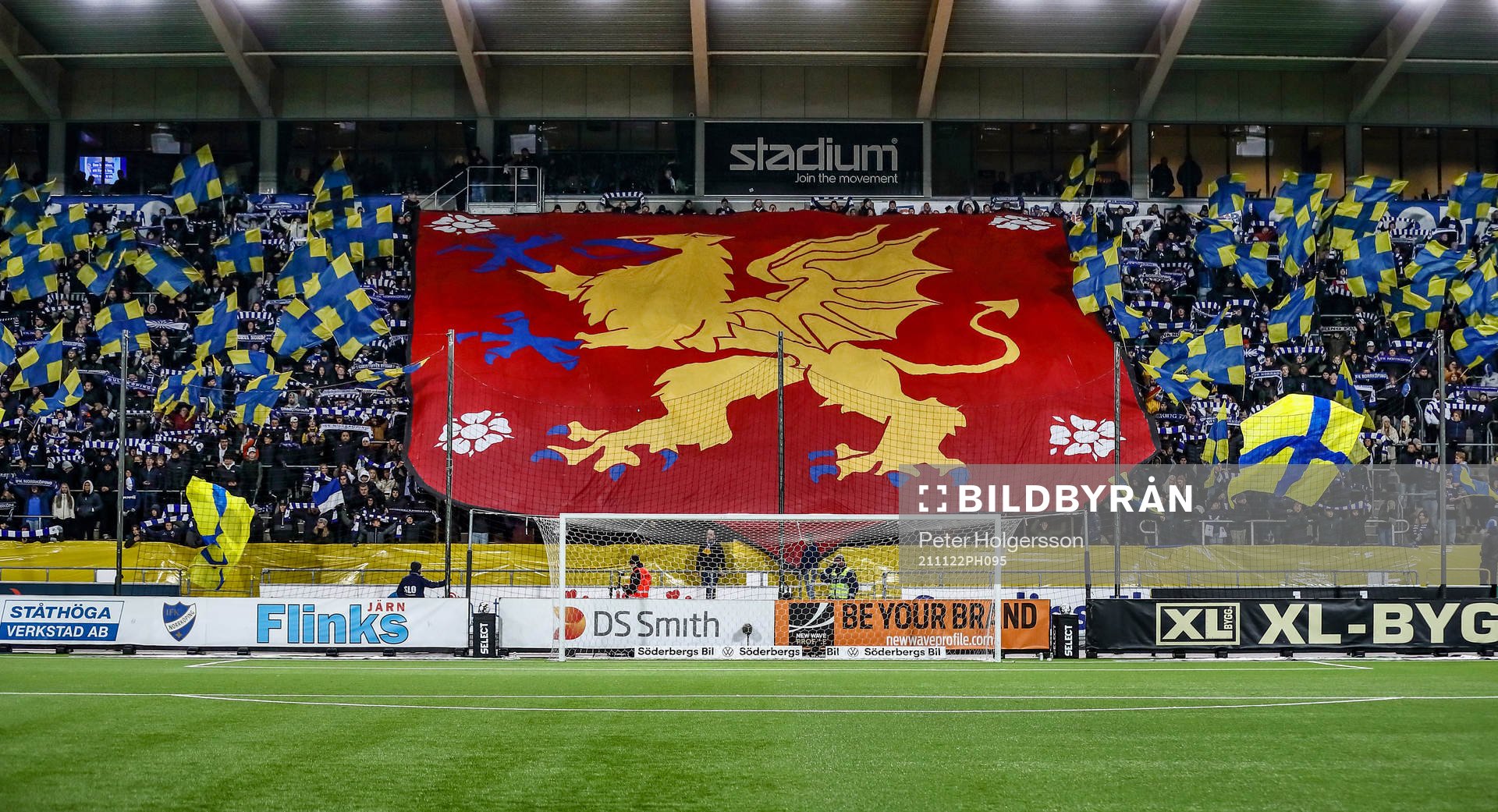 Tifo på Curva Nordahl