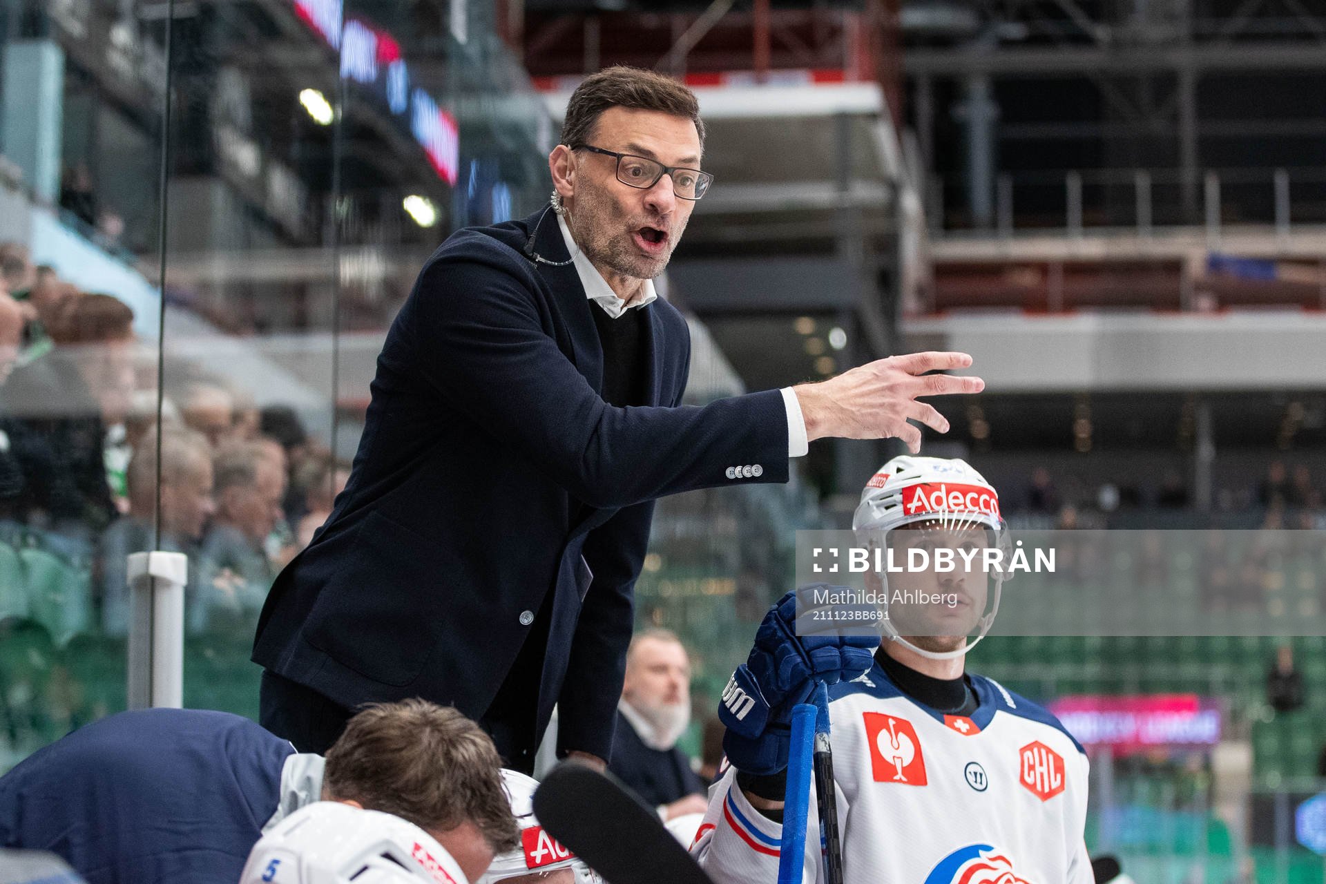 Peter Popovic, assistant coach, of Zurich