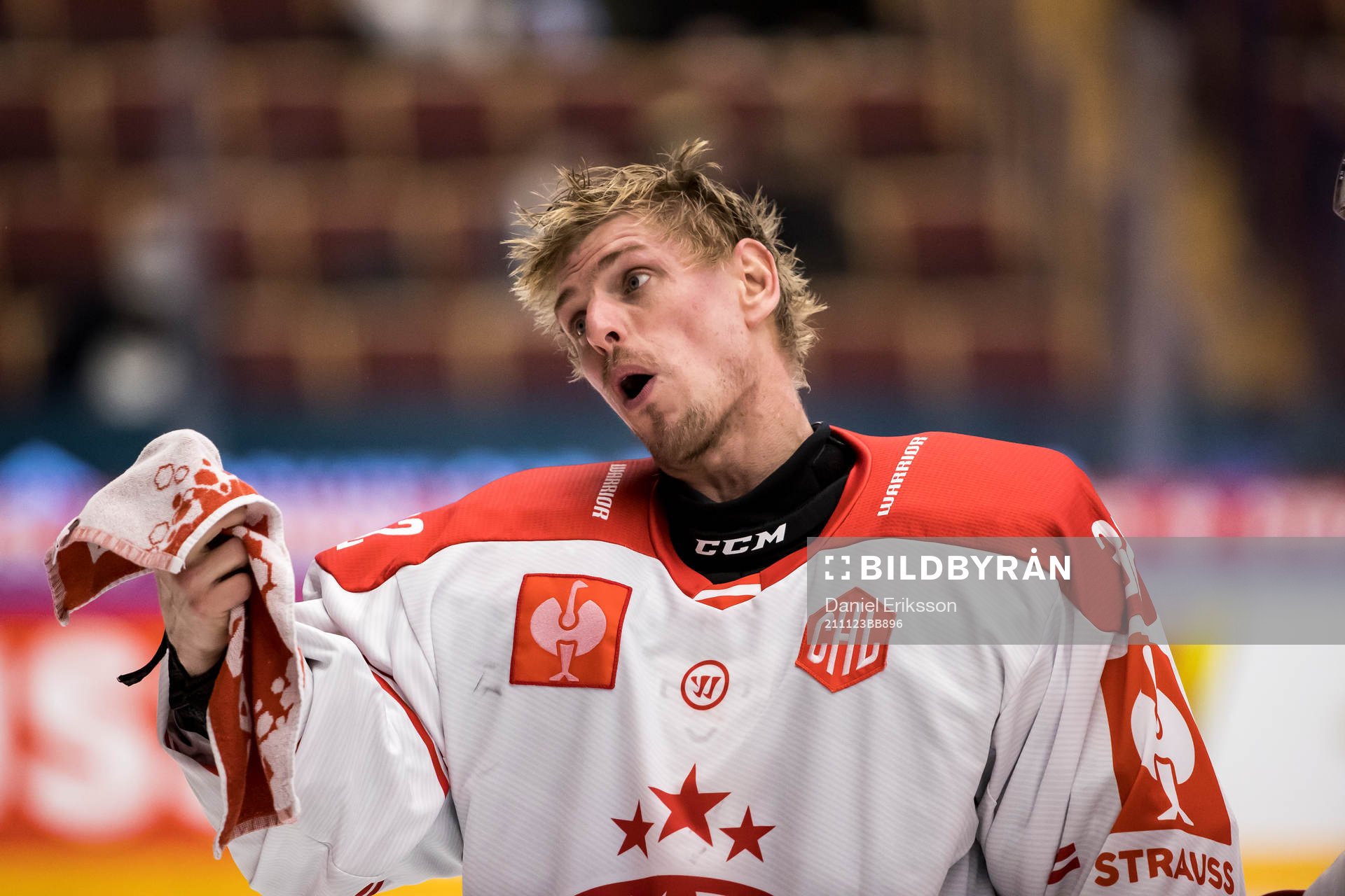 Klagenfurts goaltender Sebastian Dahm