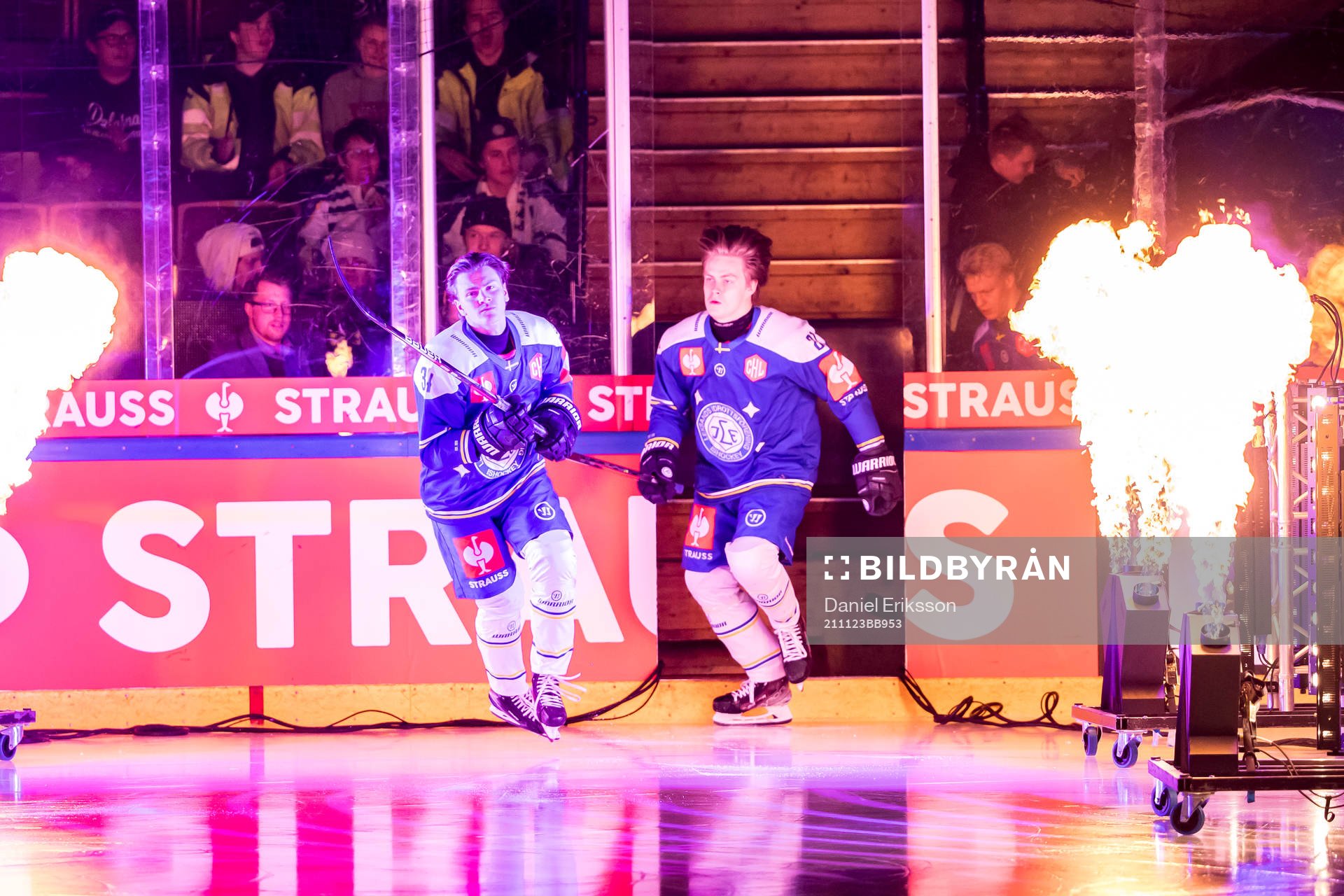 Leksands Erik Hedlund and Leksands Wille Bärehag