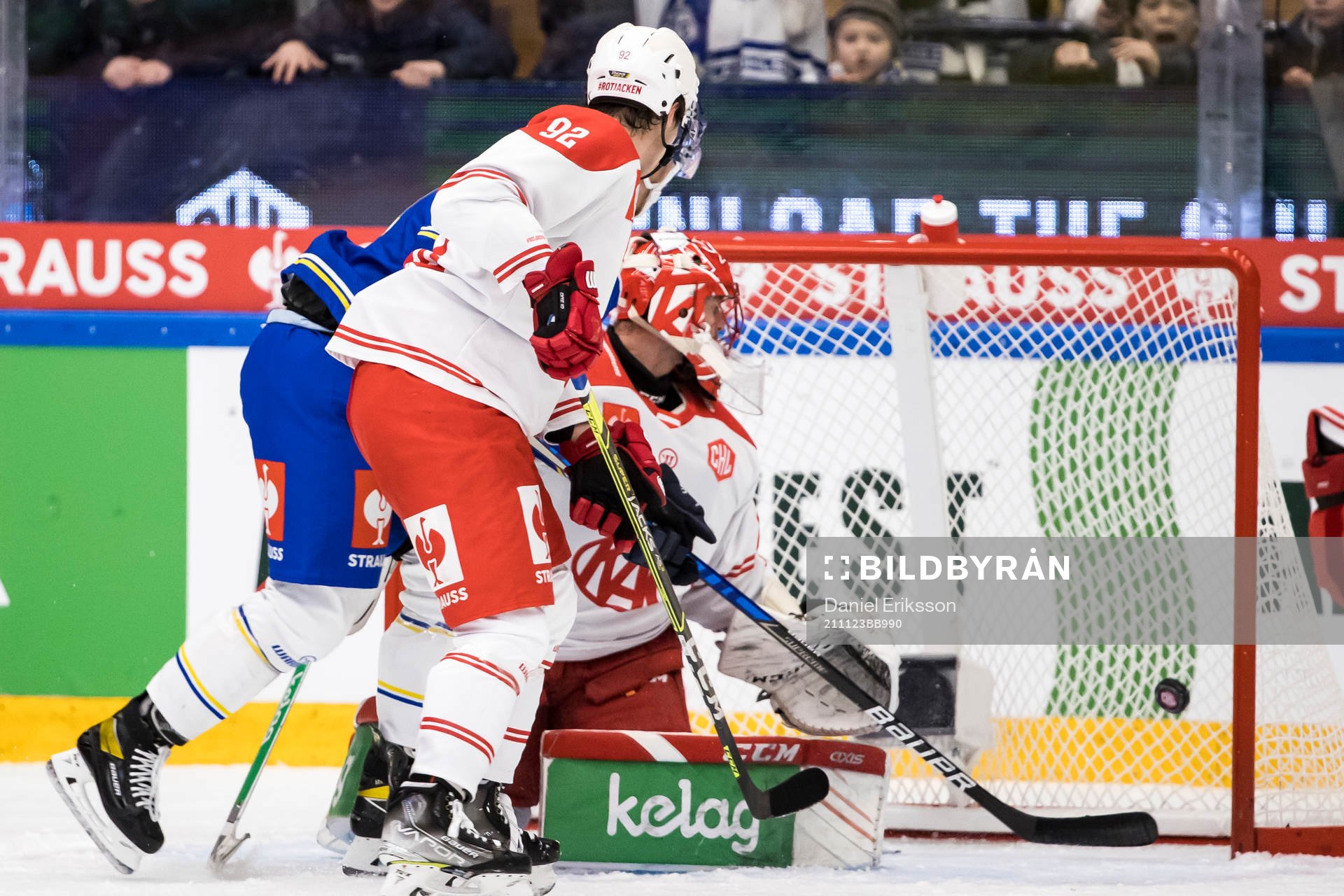 Klagenfurts goaltender Sebastian Dahm