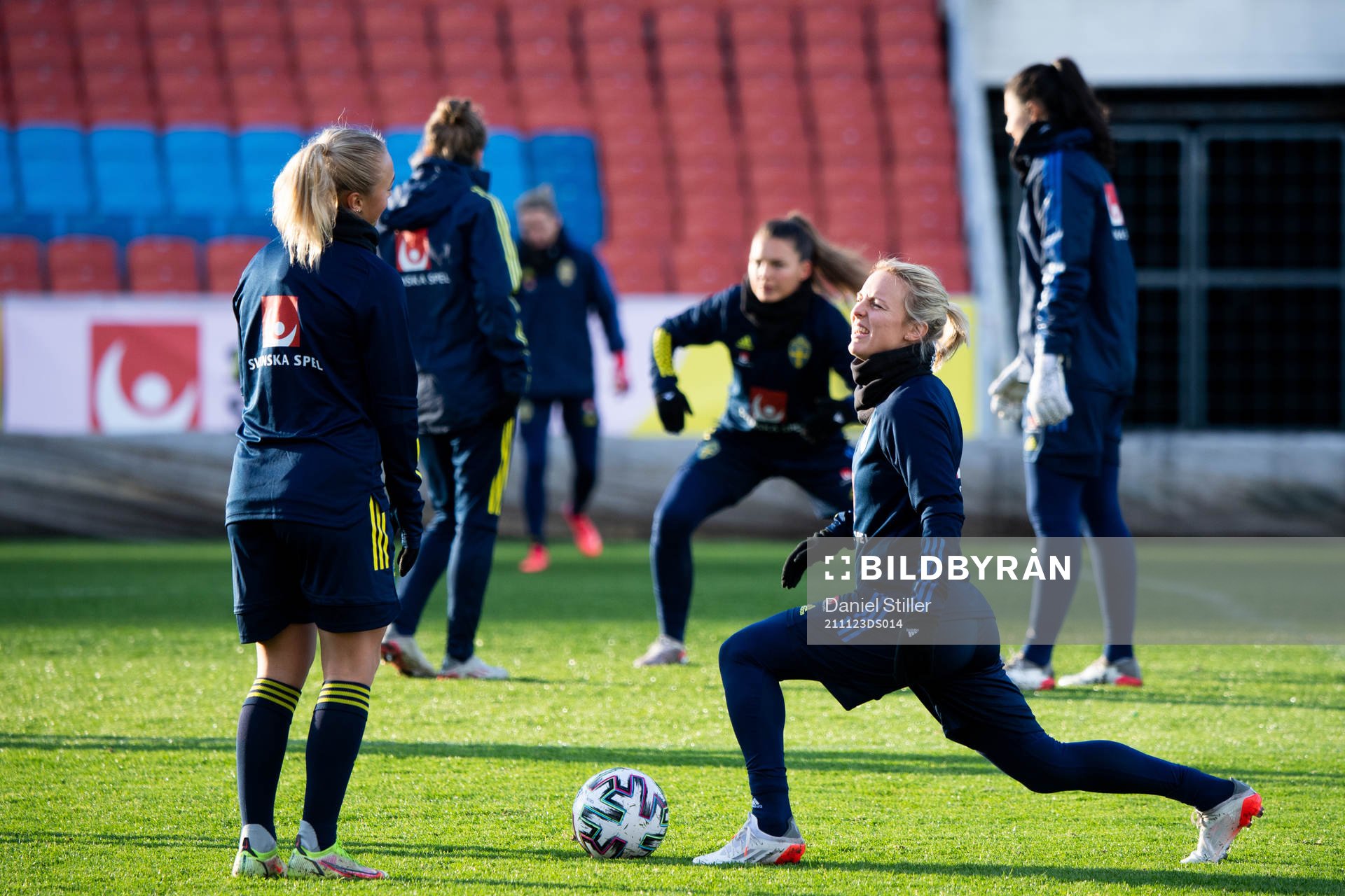 Mimmi Larsson of the Swedish women's national football team