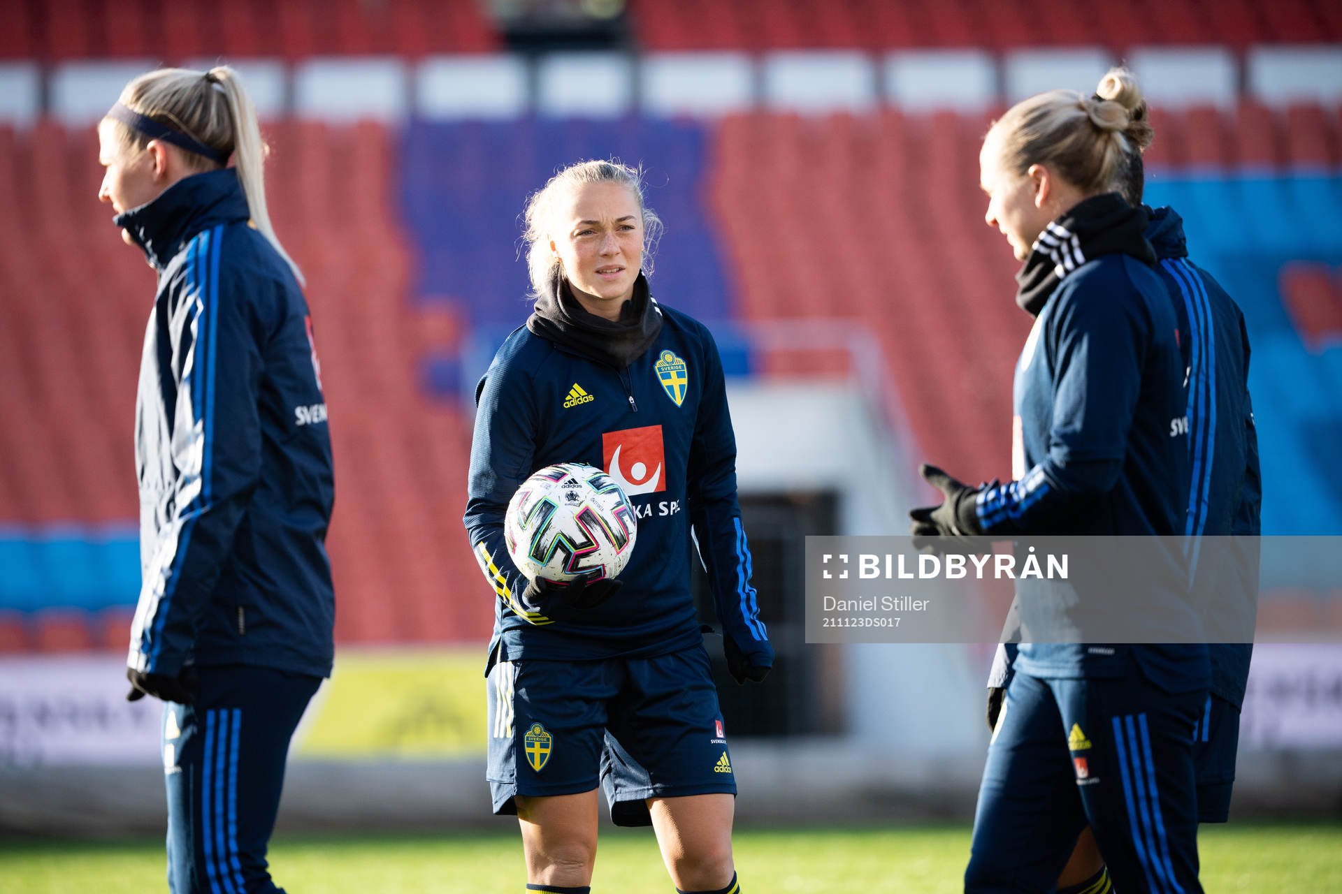 Hanna Bennison of the Swedish women's national football team