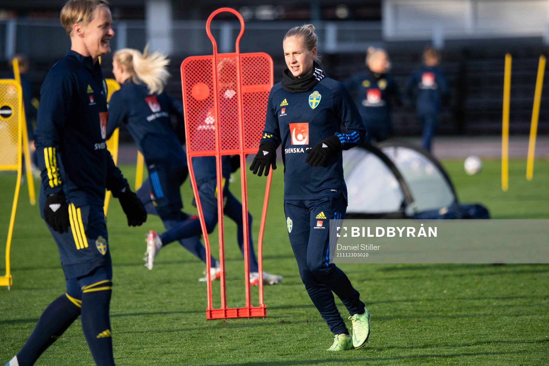 Filippa Curmark of the Swedish women's national football