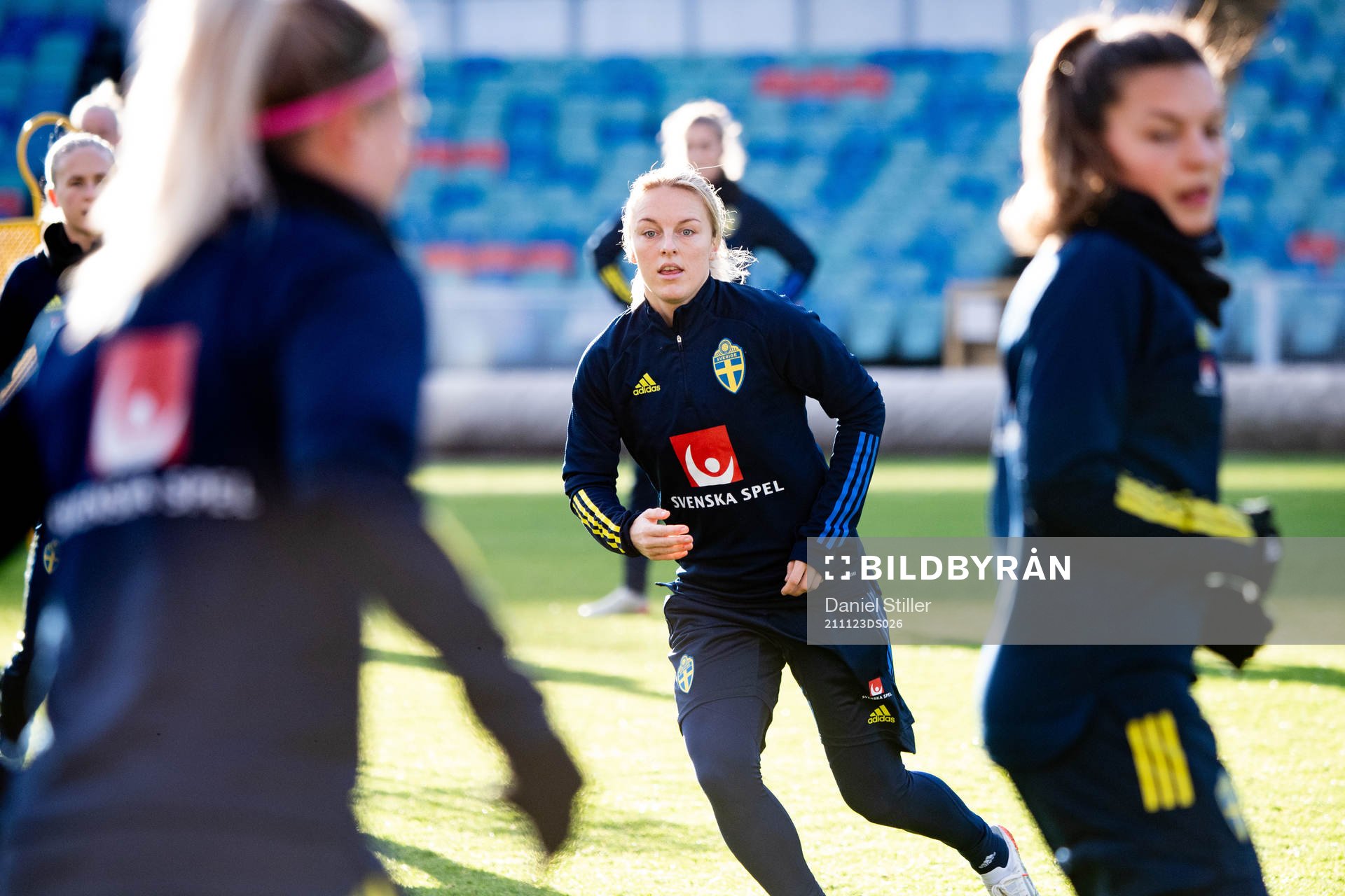 Mimmi Larsson of the Swedish women's national football team