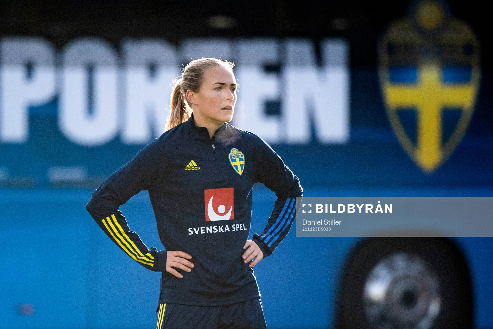 Magdalena Eriksson of the Swedish women's national football