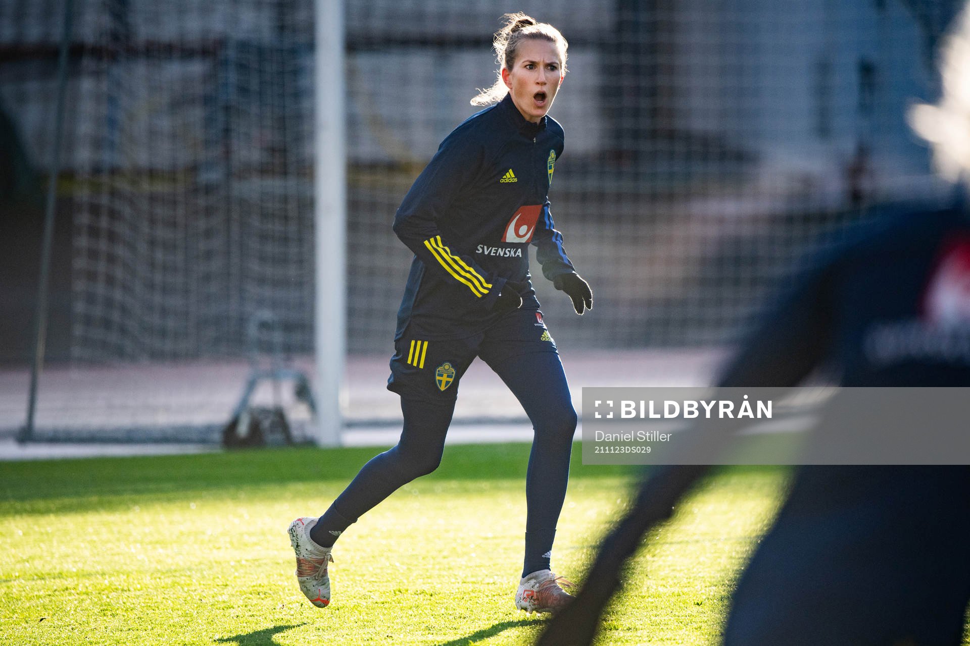 Emma Berglund of the Swedish women's national football team
