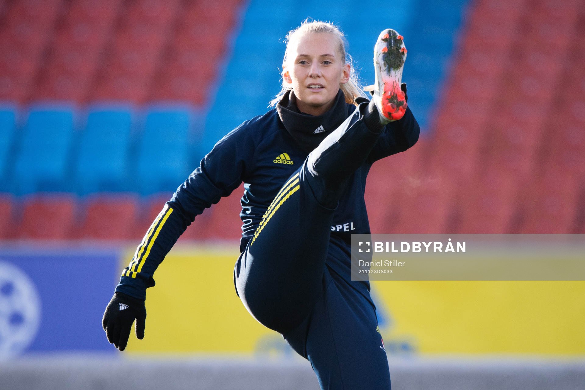 Stina Blackstenius of the Swedish women's national football