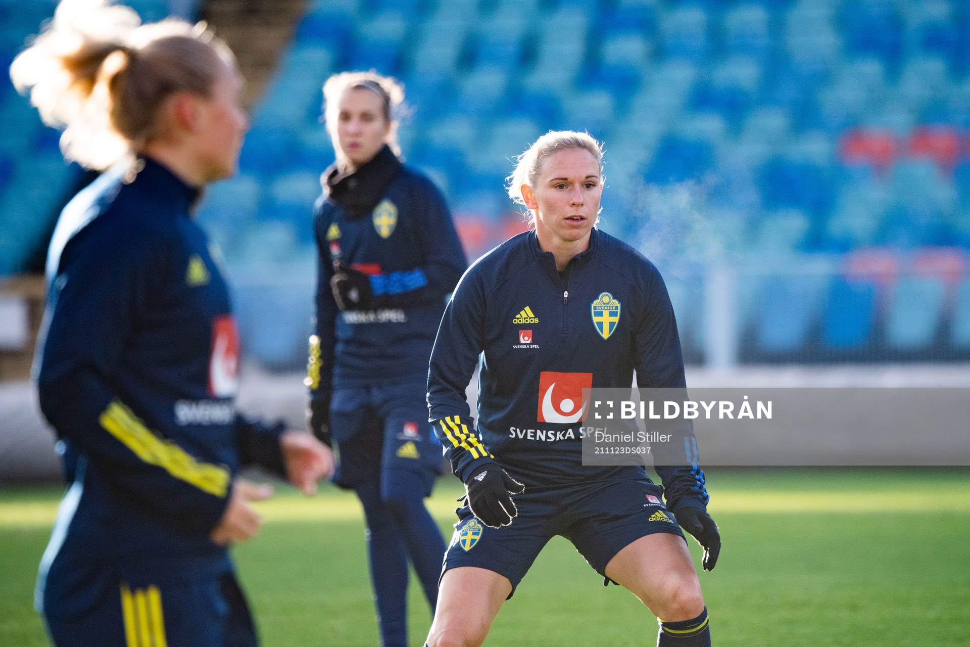 Jonna Andersson of the Swedish women's national football