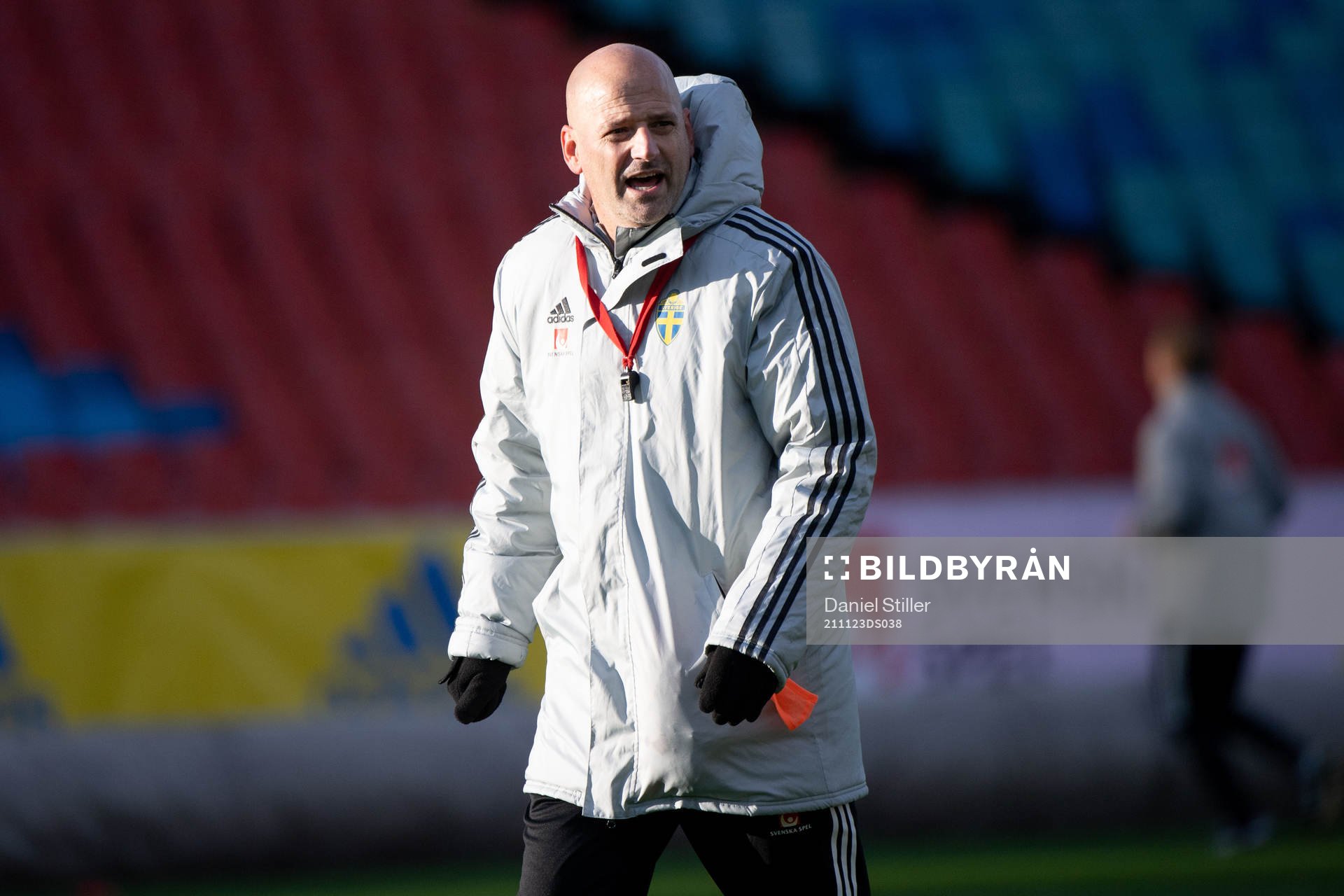 Magnus Wikman, assistant coach of the Swedish women's