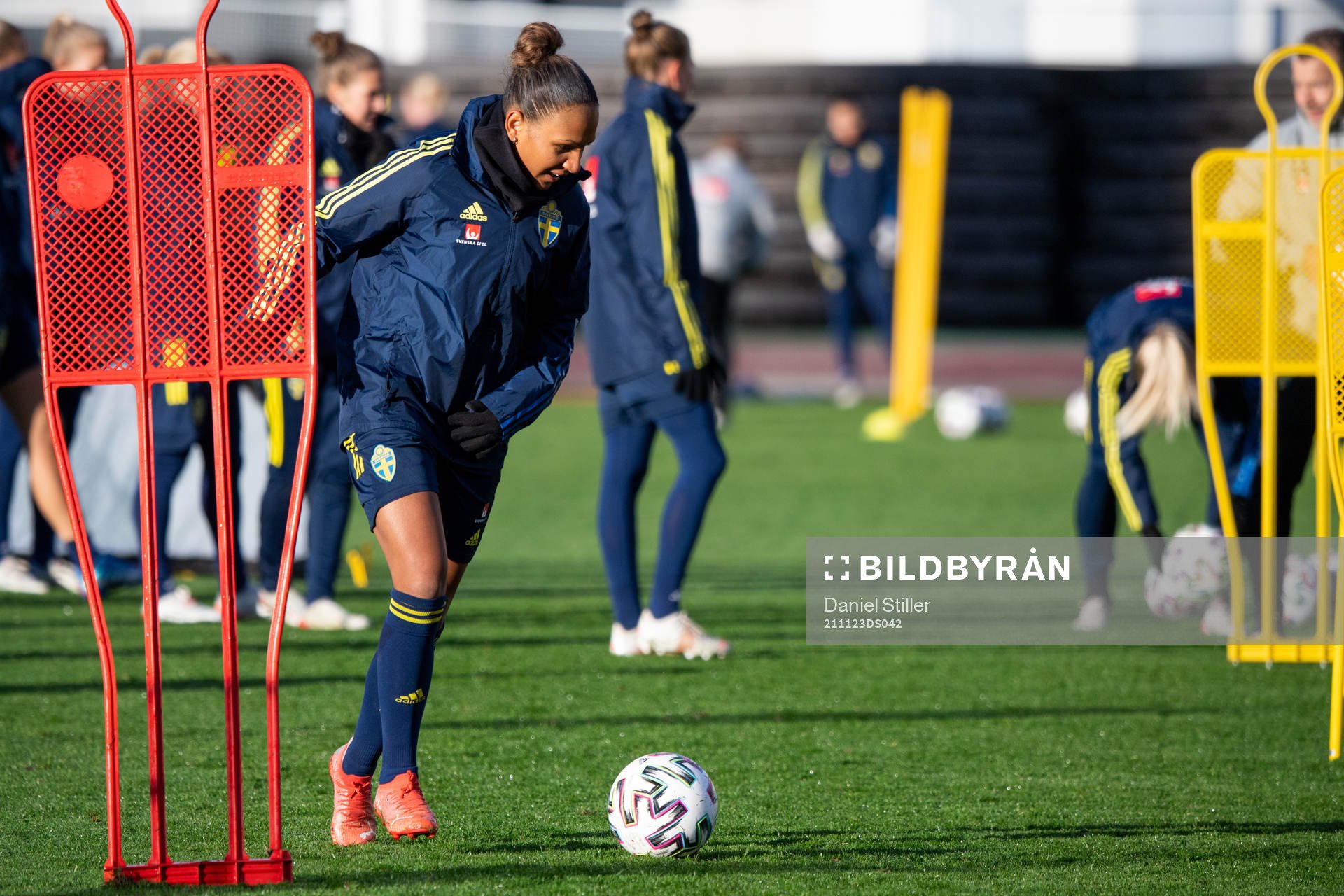 Madelen Janogy of the Swedish women's national football team