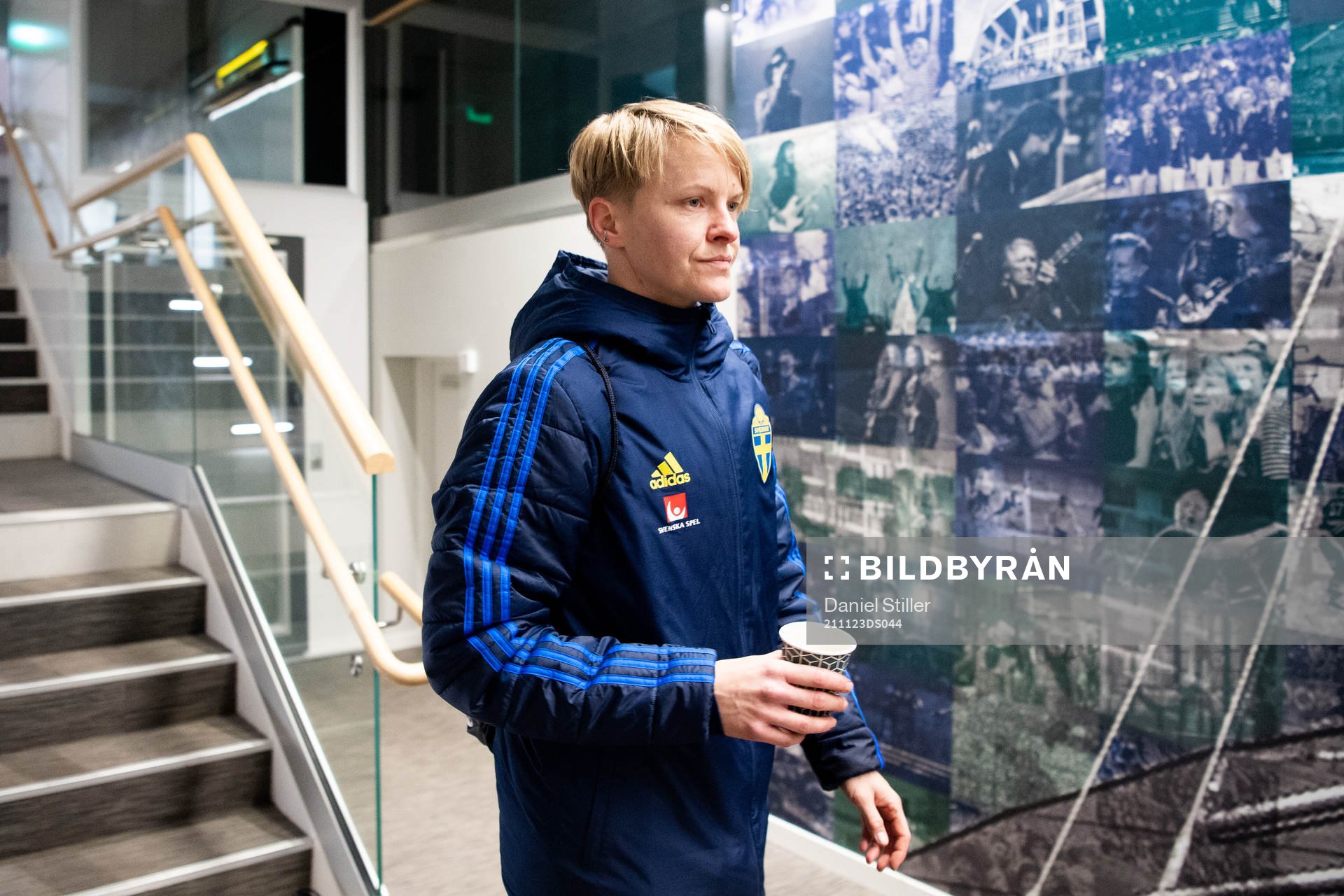Nilla Fischer of the Swedish women's national football team